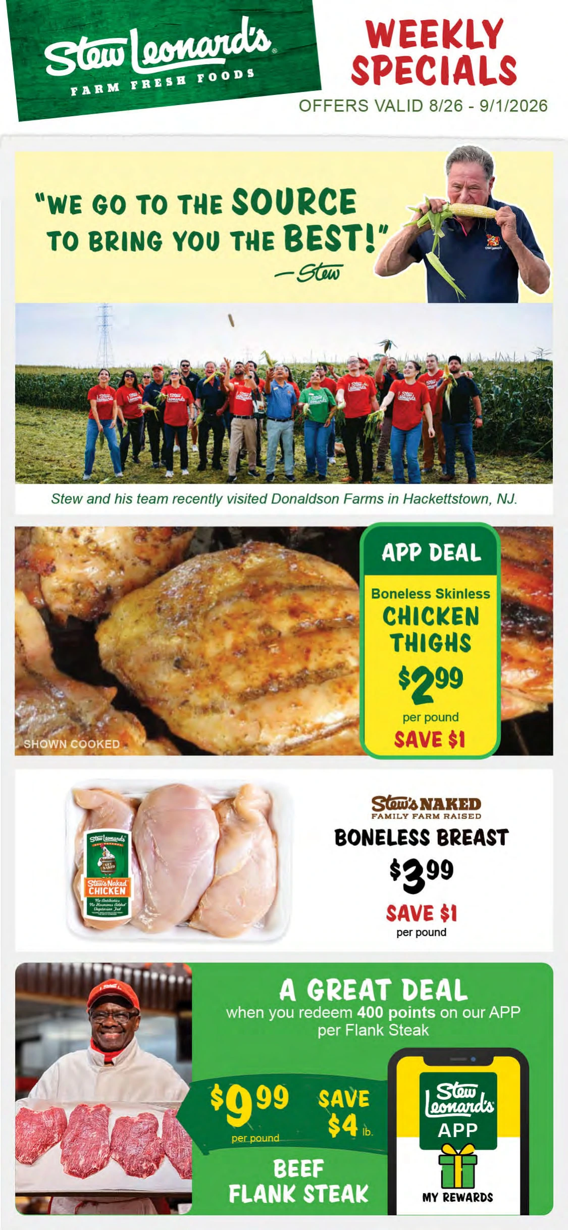 Stew Leonard's Weekly Ad - Page 1