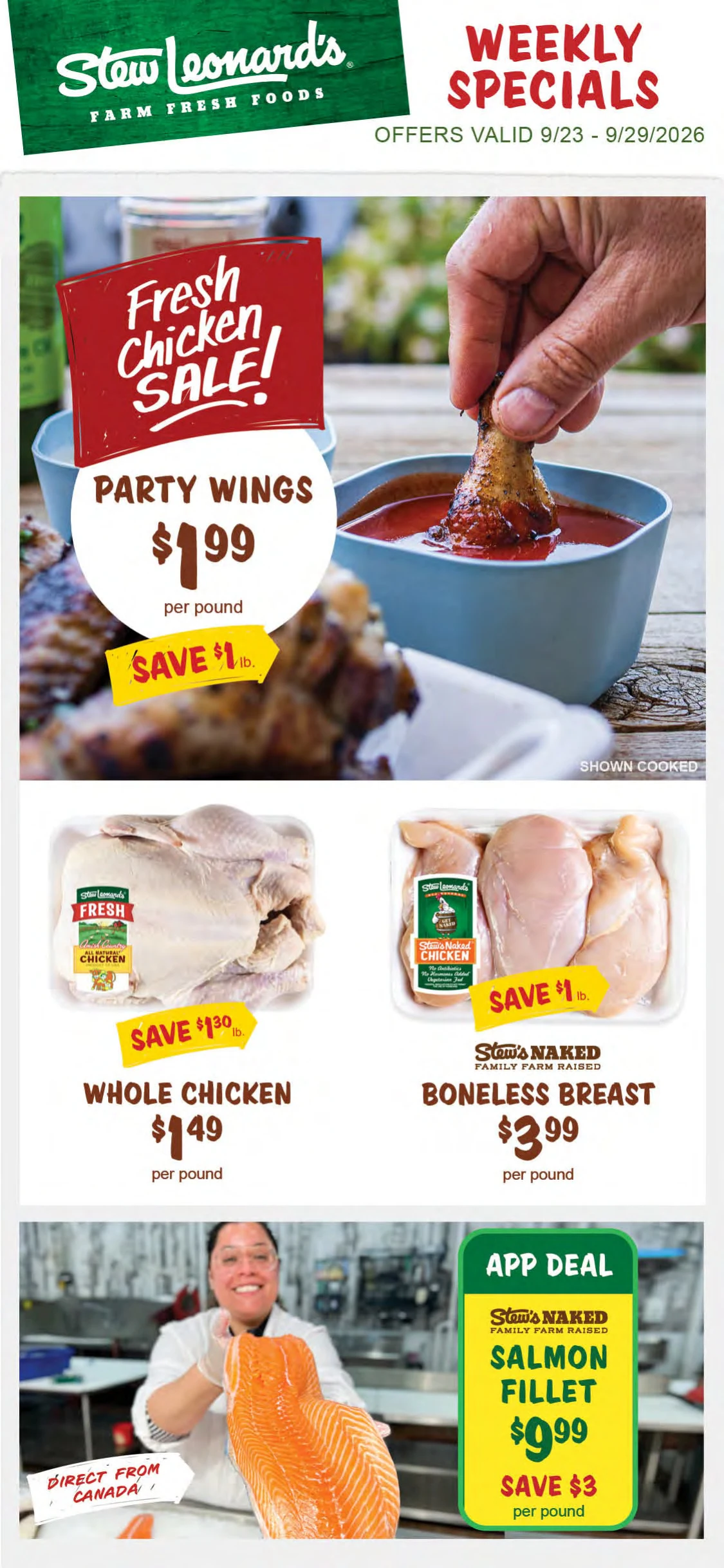 Stew Leonard's Weekly Ad - Page 1