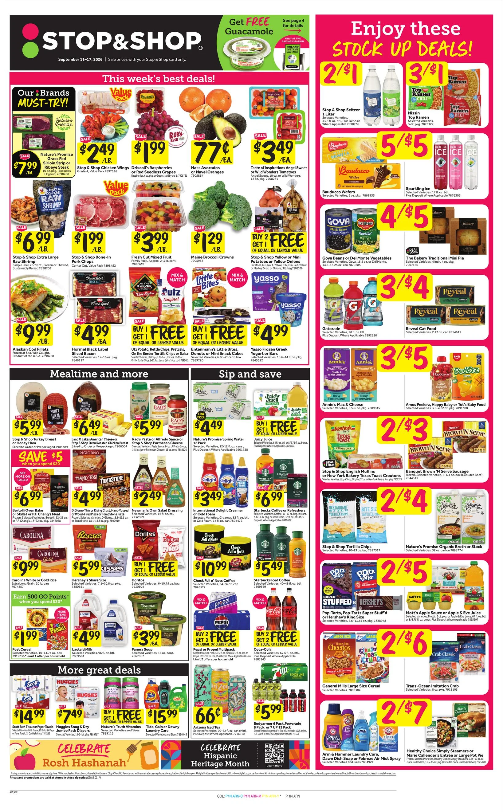 Stop & Shop Greater Boston & Massachusetts Weekly Ad Sep 11 - 17, 2026 - Page 1