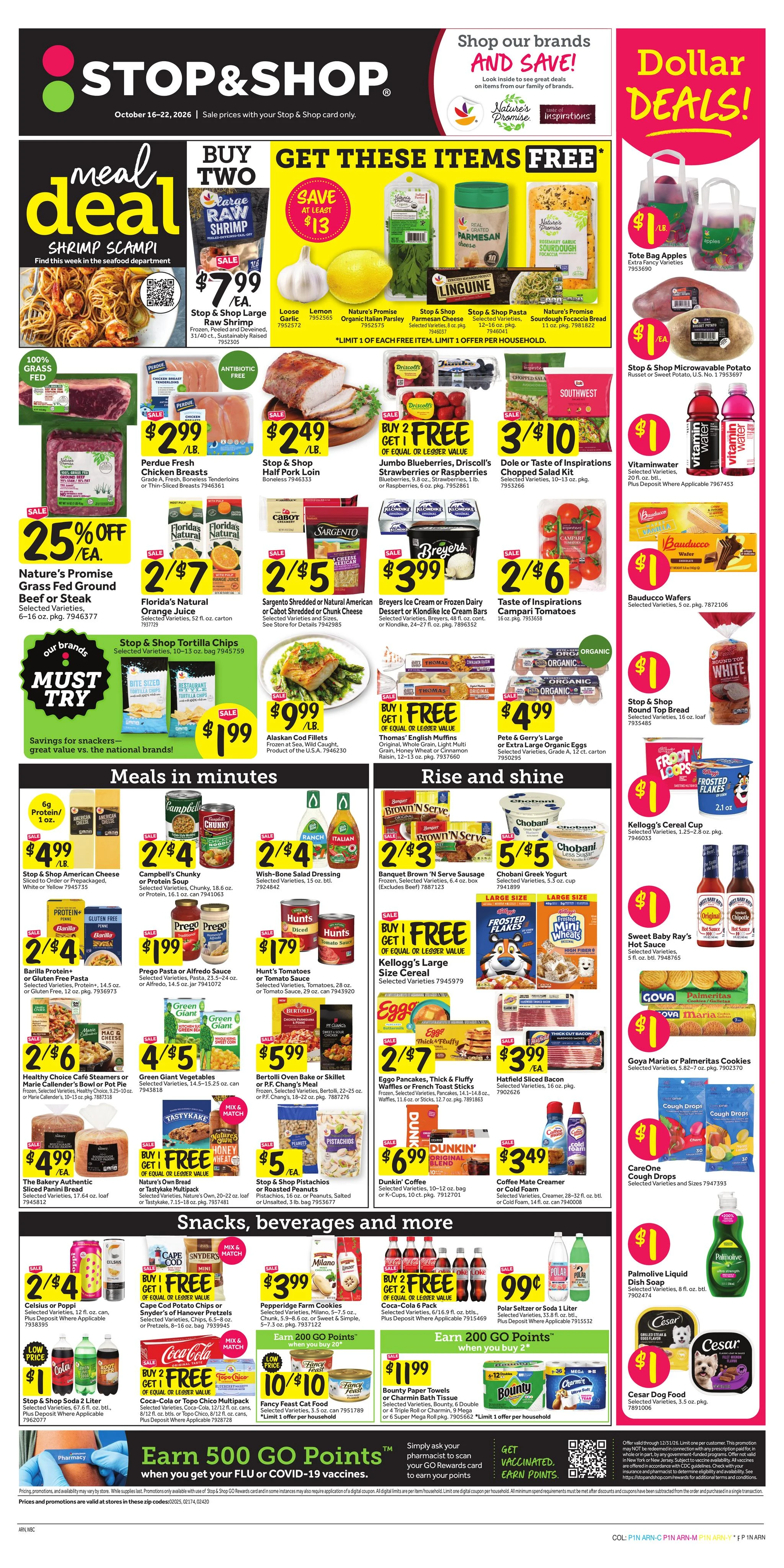 Stop & Shop Greater Boston & Massachusetts Weekly Ad Oct 16 - 22, 2026 - Page 1