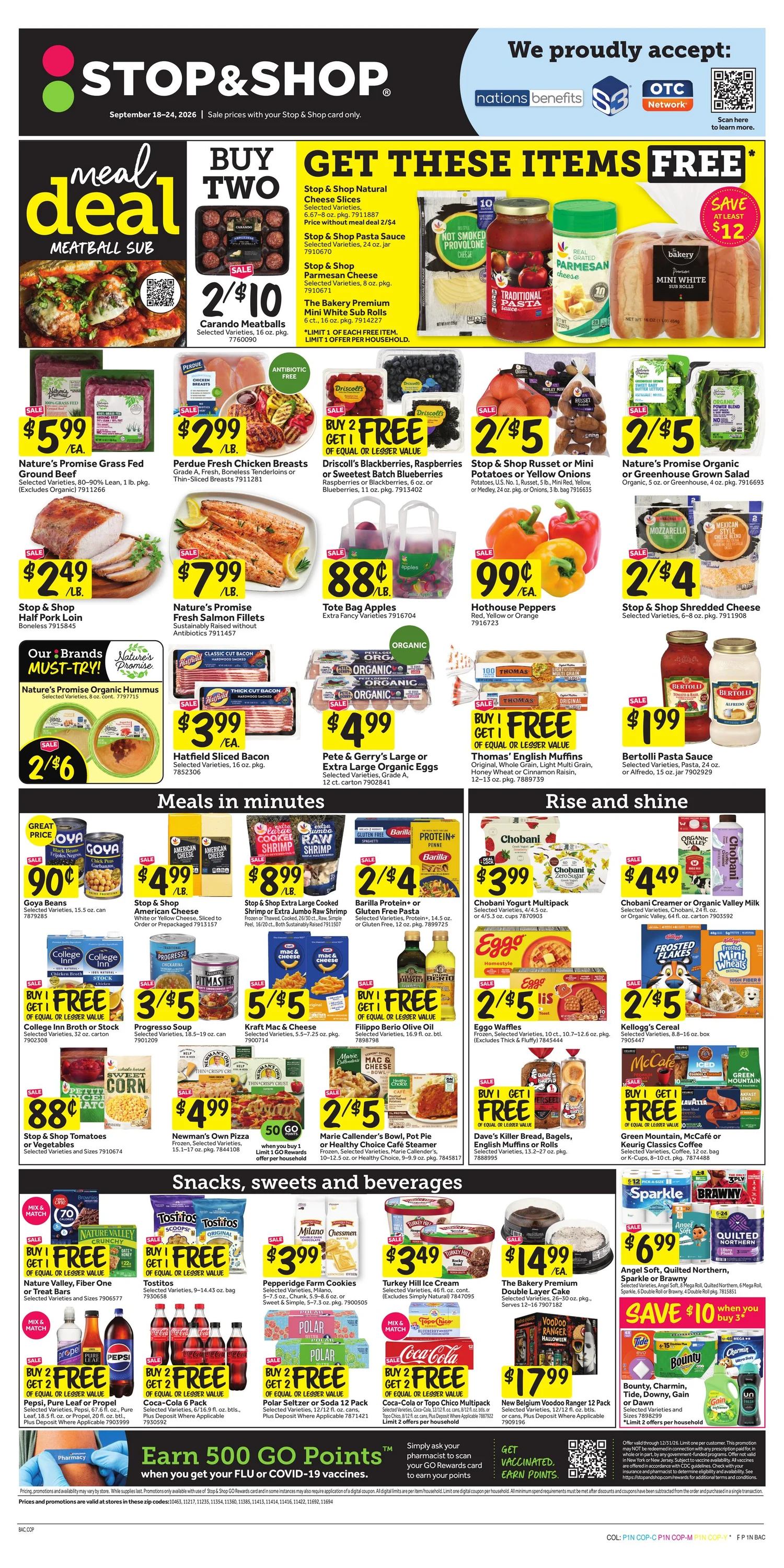 Stop & Shop - Metro New York & New Jersey Weekly Ad Sep 18 - 24, 2026 - Page 1