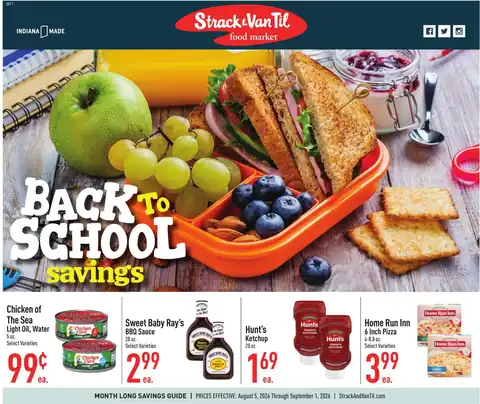 August Savings Guide