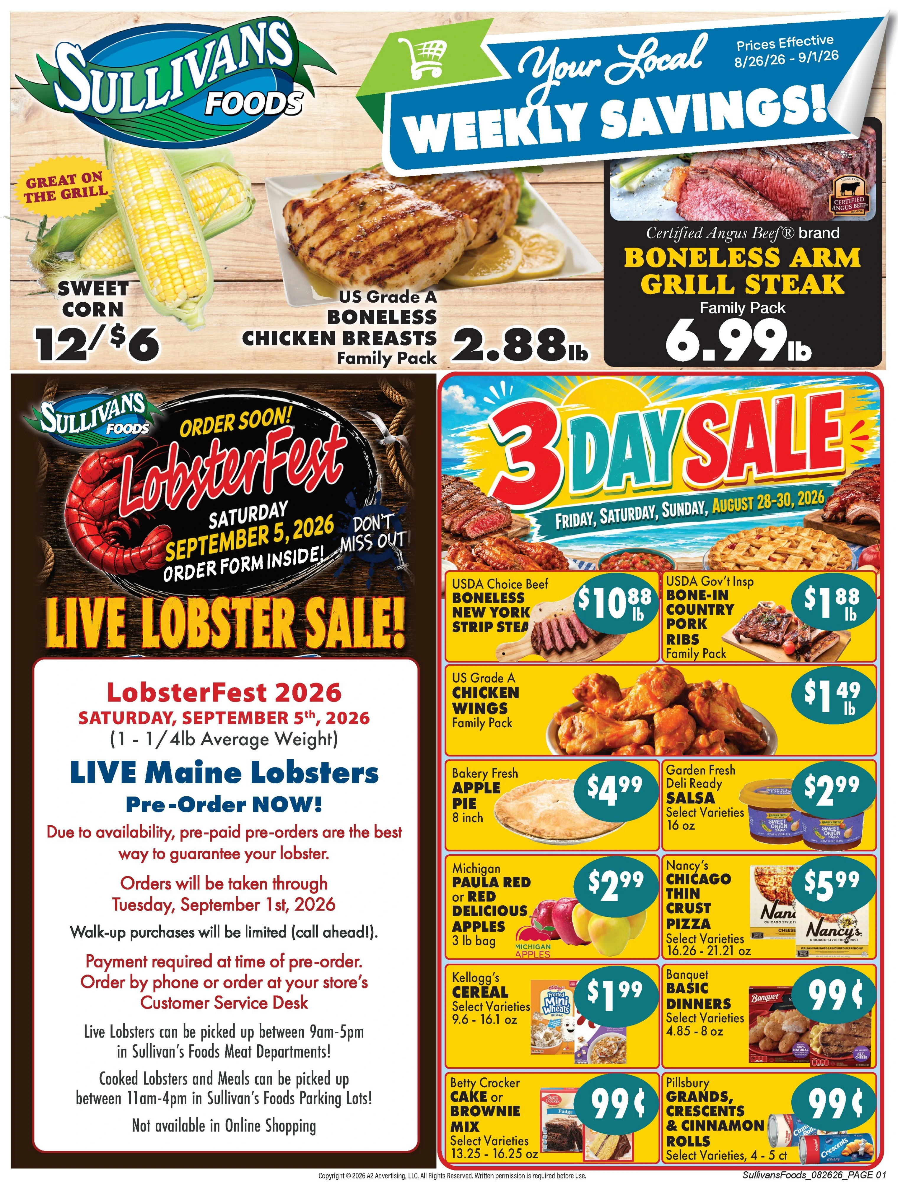 Sullivan's Foods Next Ad - Page 1