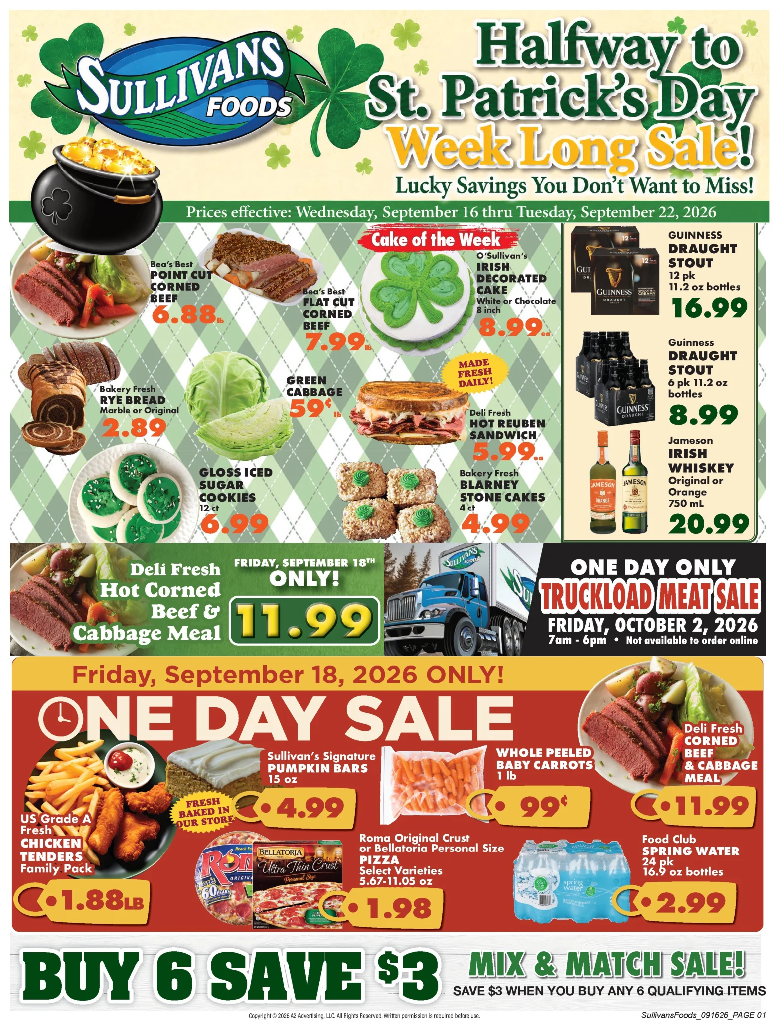 Sullivan's Foods Next Ad - Page 1