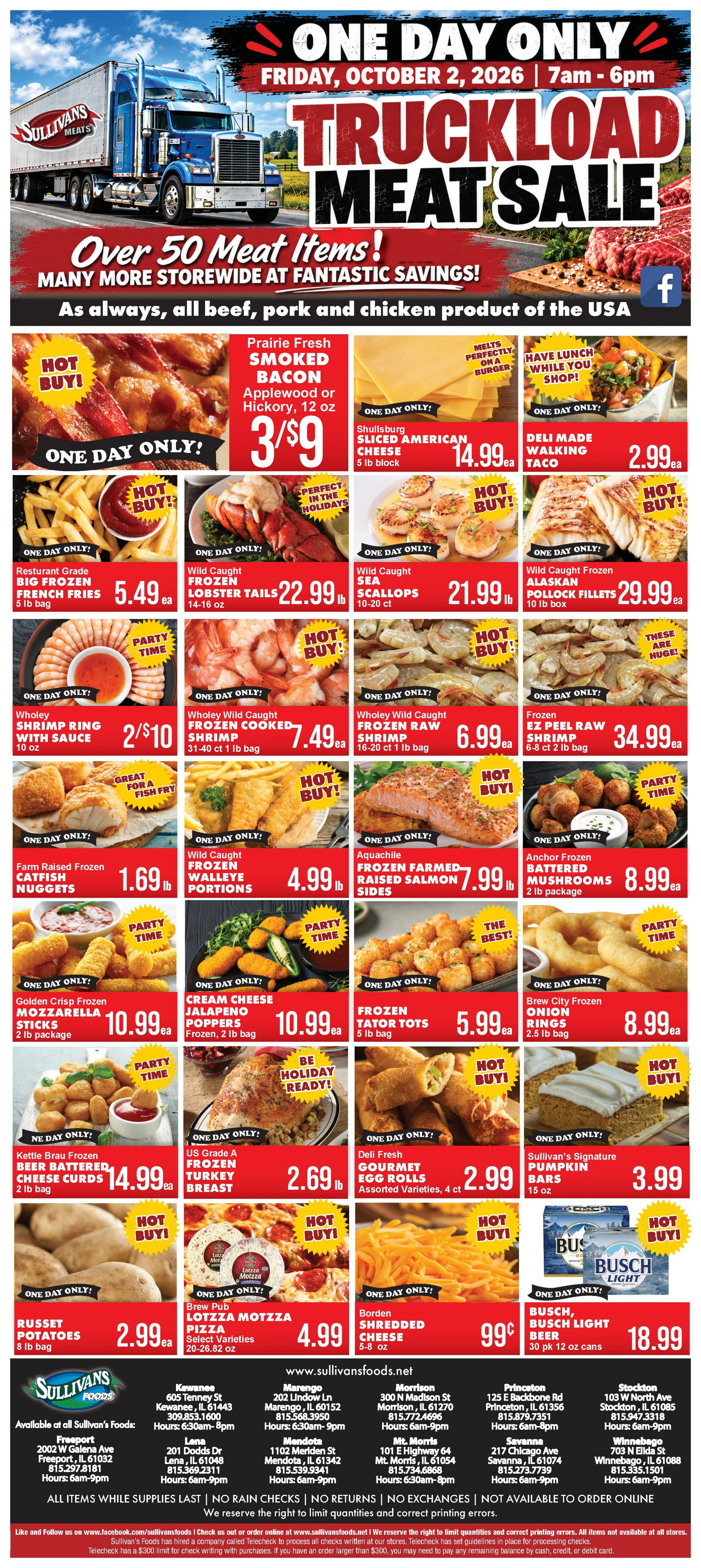 Sullivan's Foods Next ONE DAY MEAT SALE - Page 2