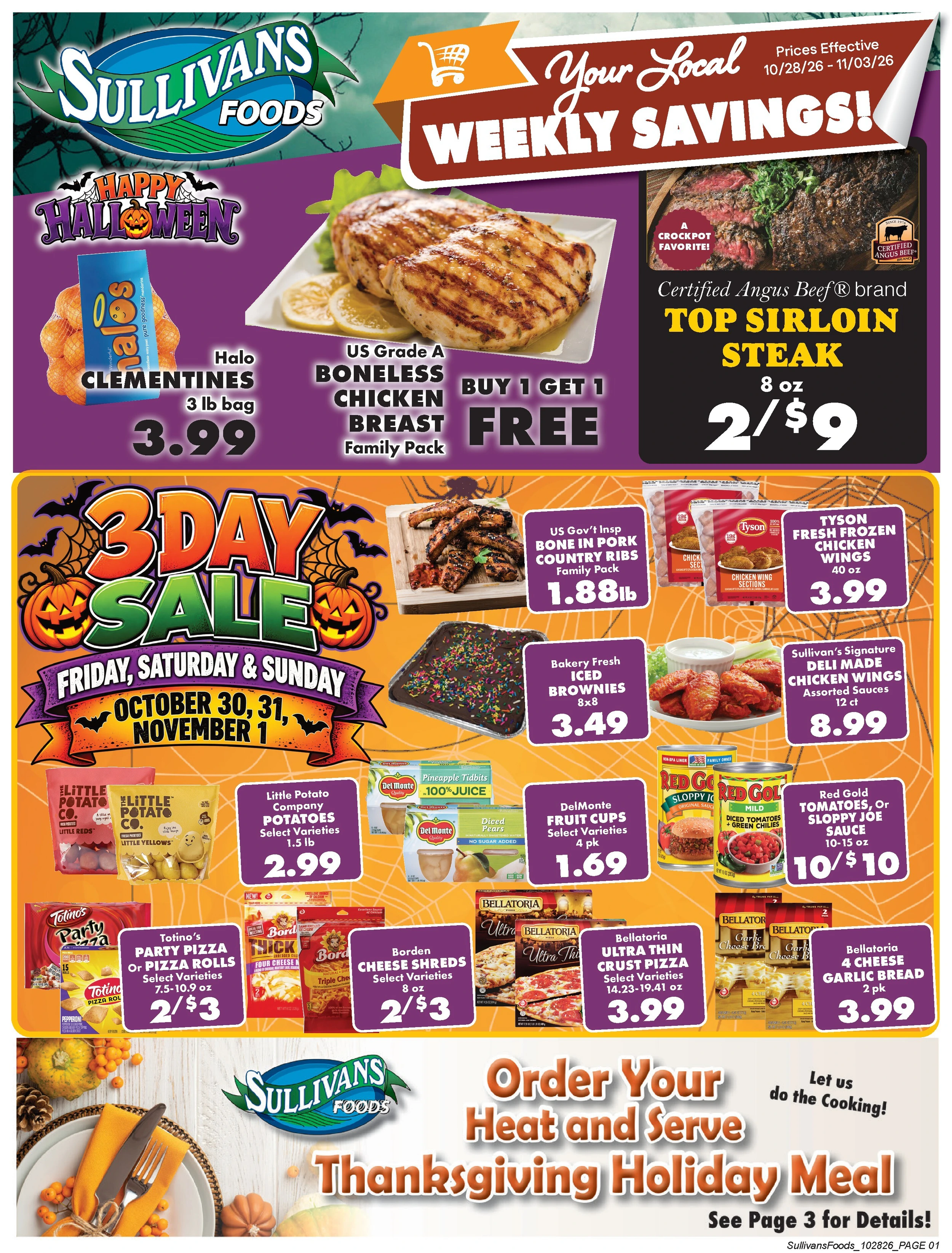 Sullivan's Foods Next Ad - Page 1