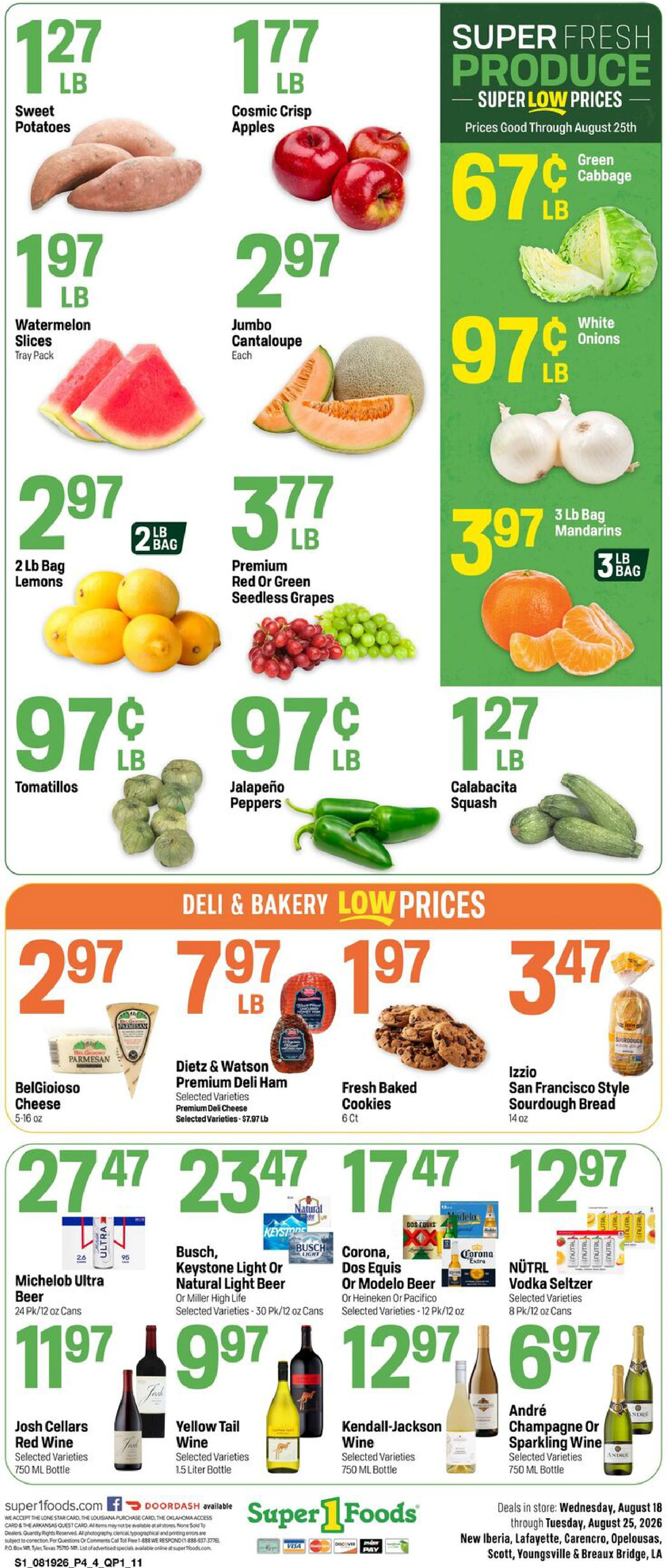 Super 1 Foods Weekly Circular - Page 4