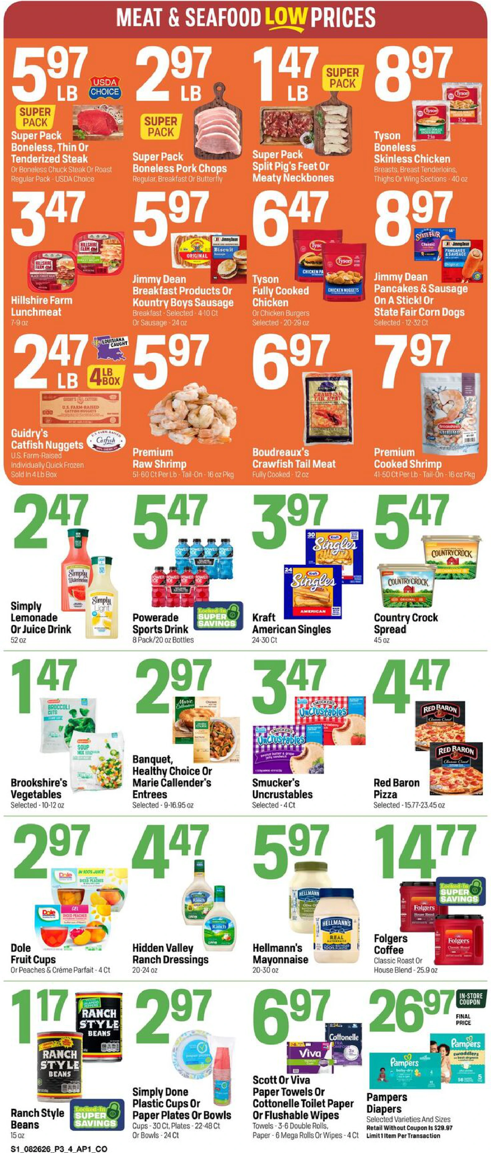 Super 1 Foods Weekly Circular - Page 3