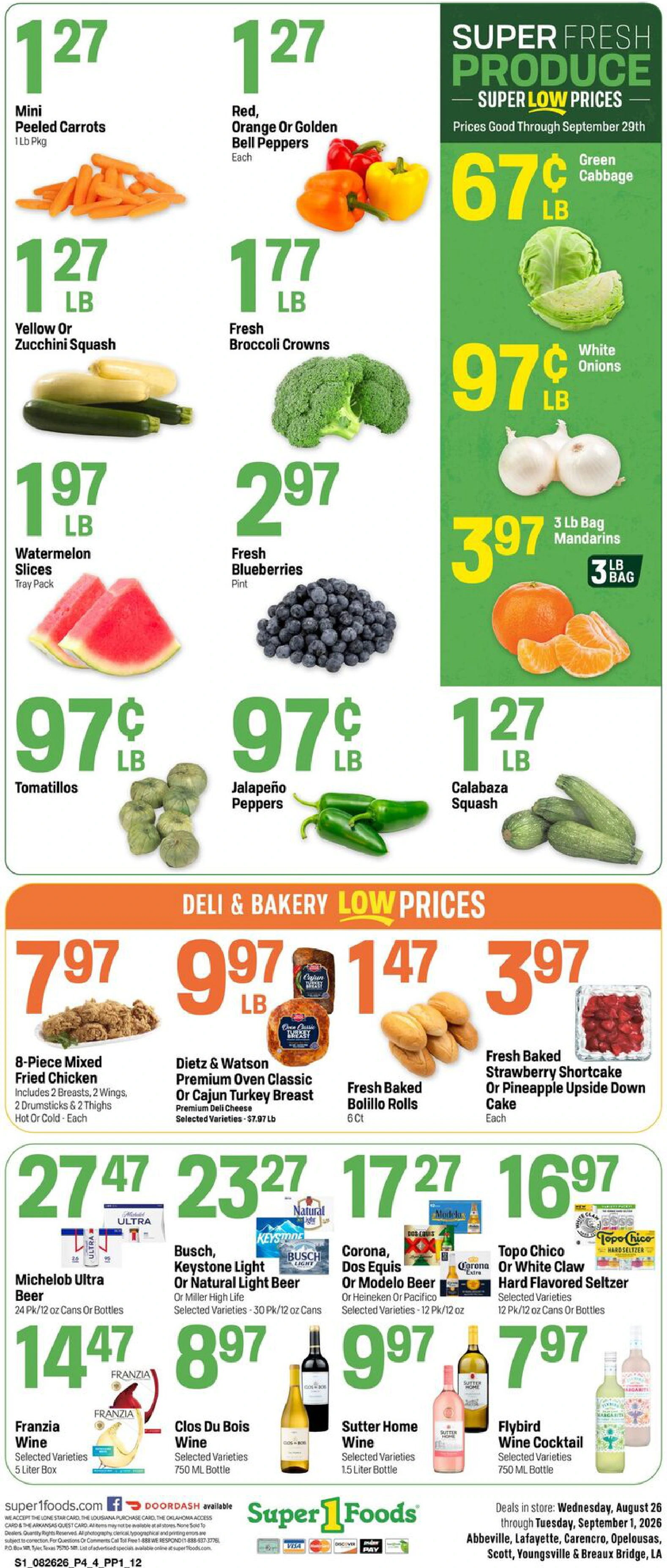 Super 1 Foods Weekly Circular - Page 4