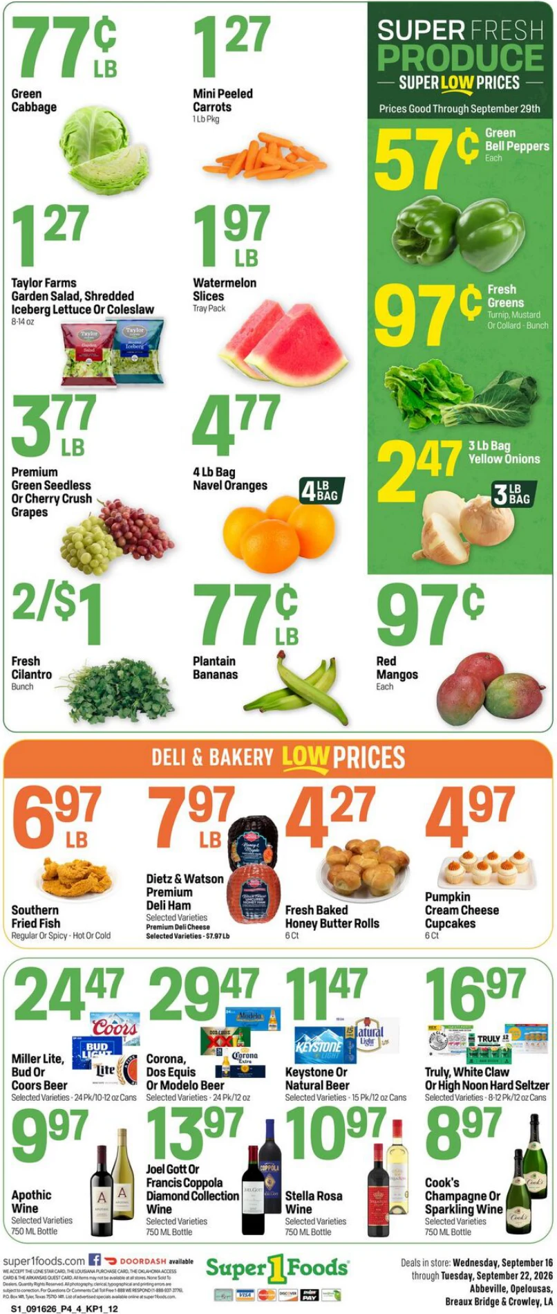 Super 1 Foods Weekly Circular - Page 4
