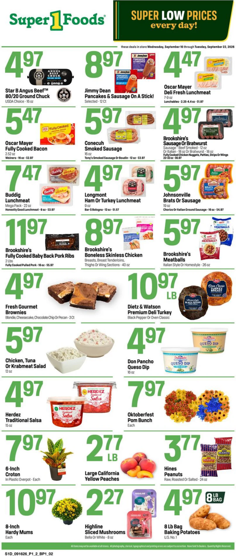 Super 1 Foods Hot Sheet Weekly - Page 3