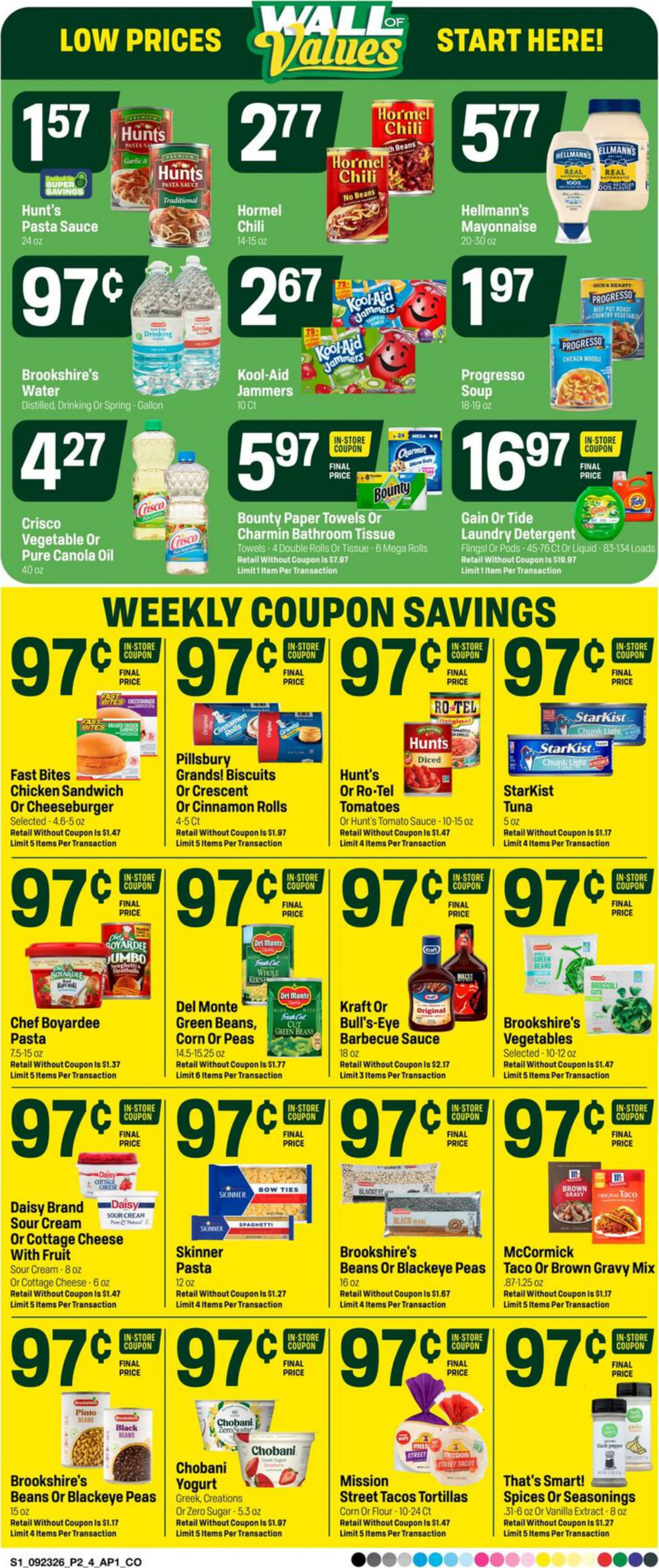 Super 1 Foods Weekly Circular - Page 2