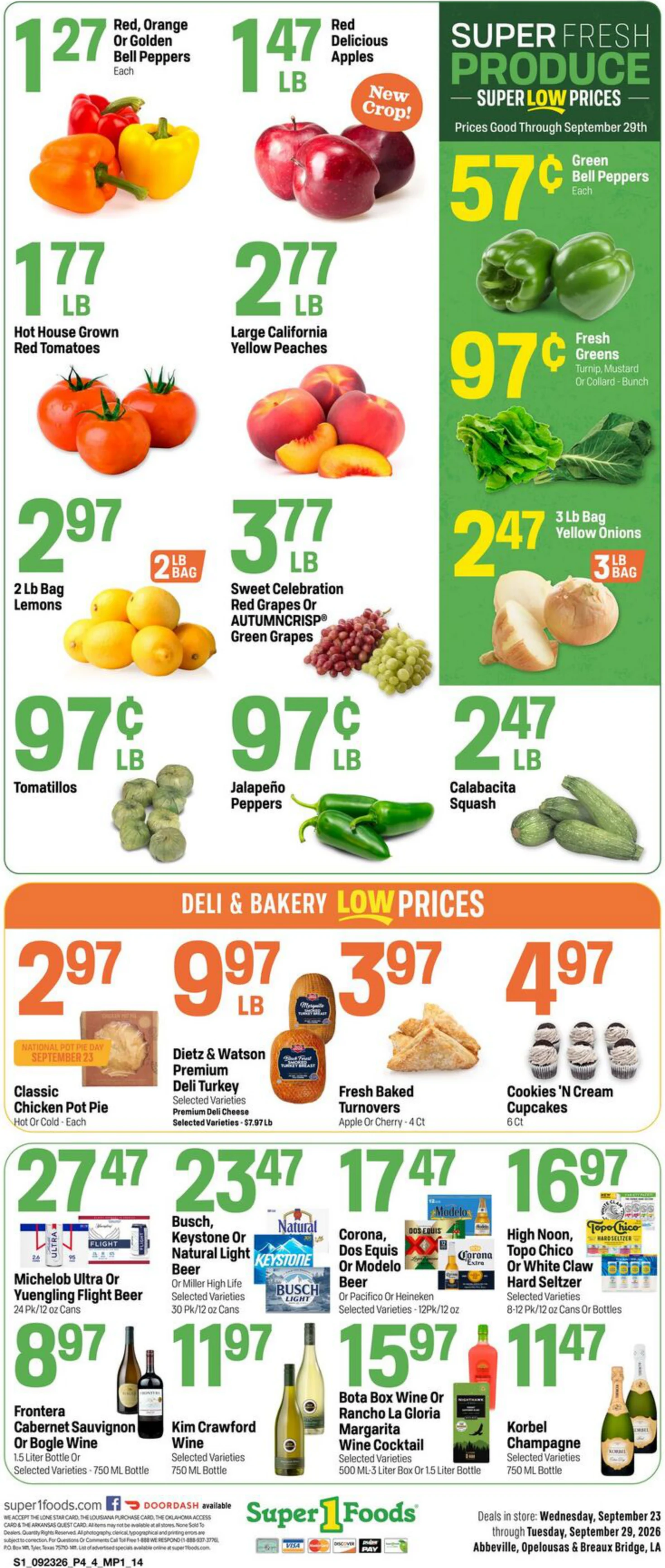 Super 1 Foods Weekly Circular - Page 4