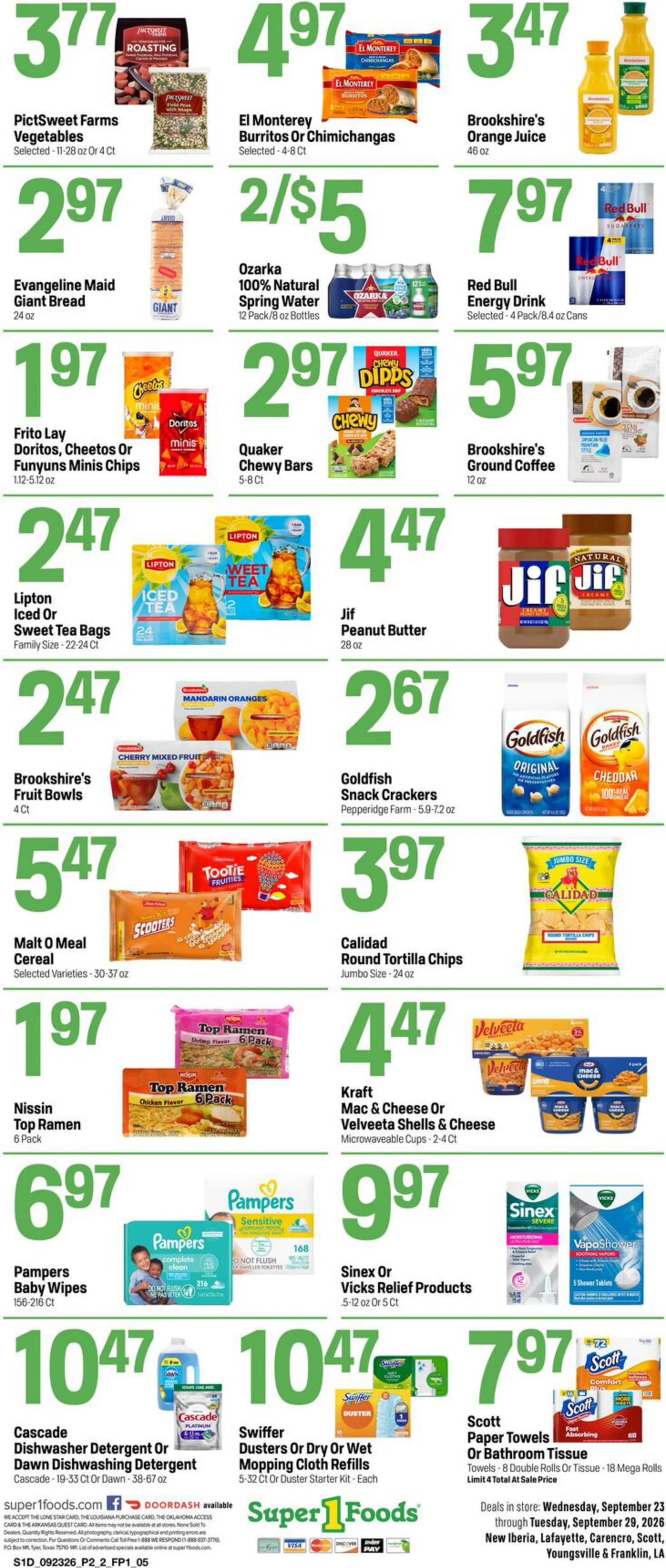 Super 1 Foods Hot Sheet Weekly - Page 2