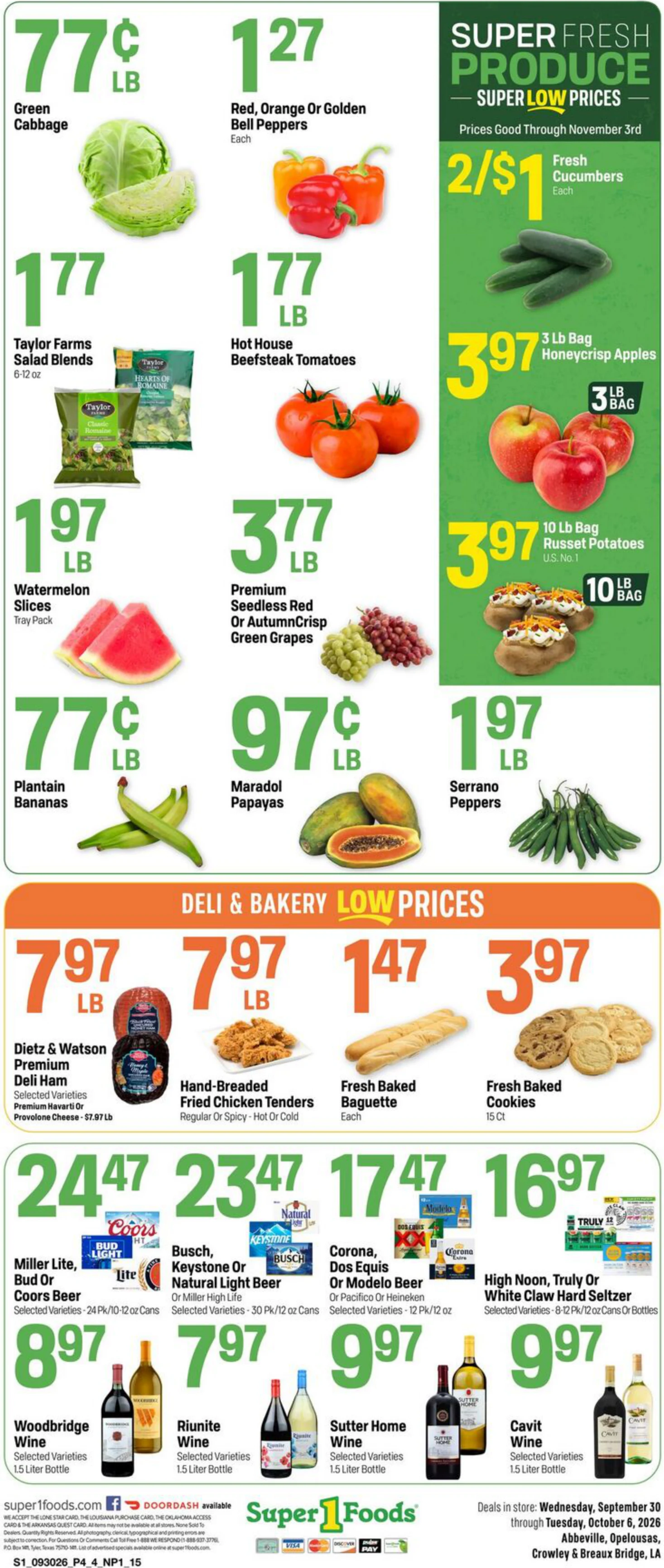 Super 1 Foods Weekly Circular - Page 4