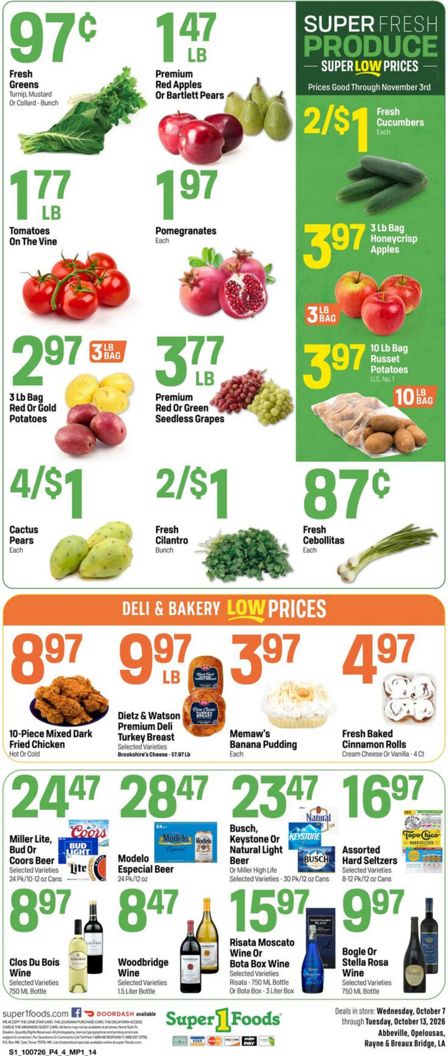 Super 1 Foods Weekly Circular - Page 4