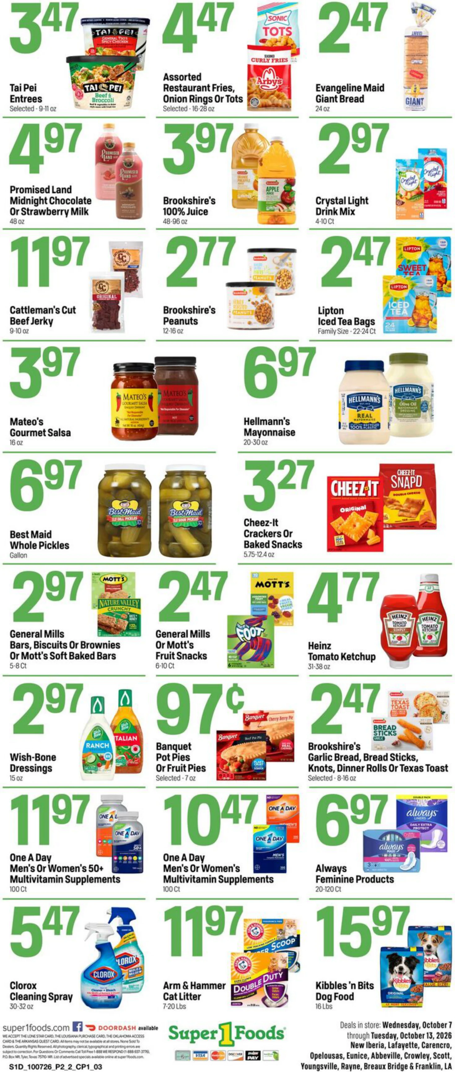 Super 1 Foods Hot Sheet Weekly - Page 2