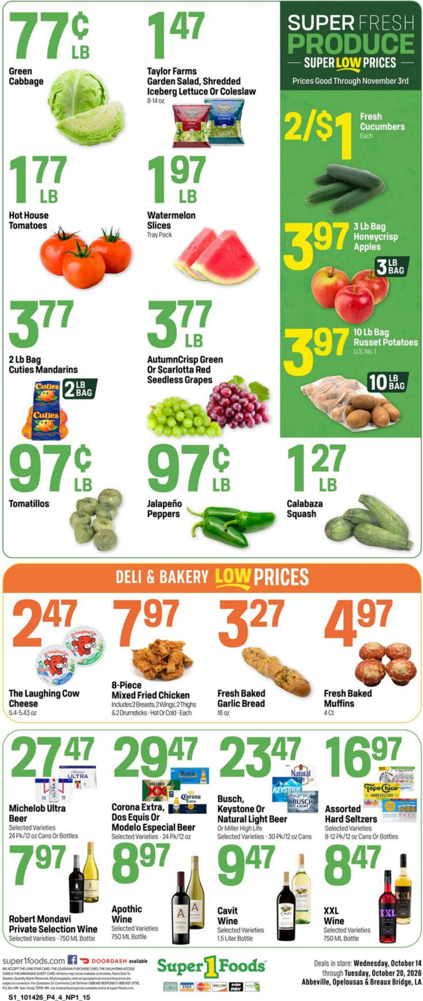 Super 1 Foods Weekly Circular - Page 4
