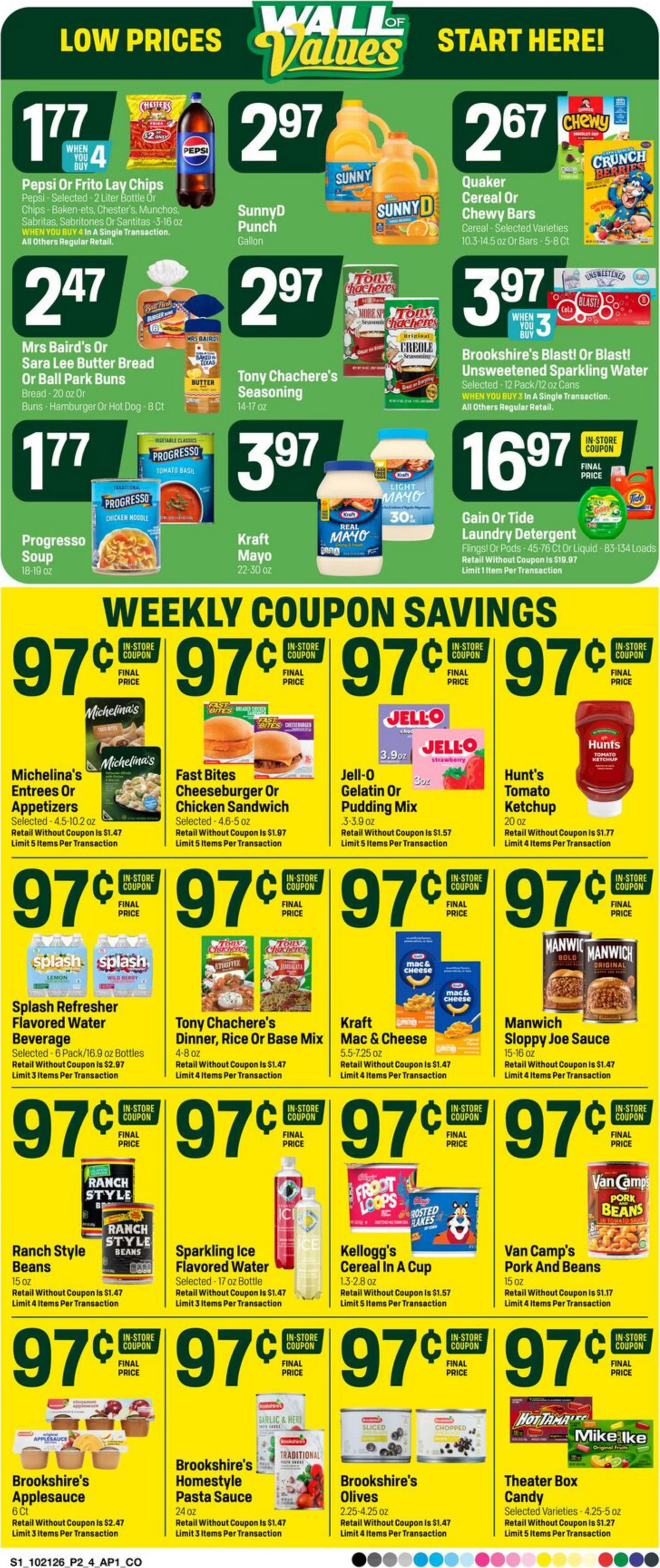 Super 1 Foods Weekly Circular - Page 2
