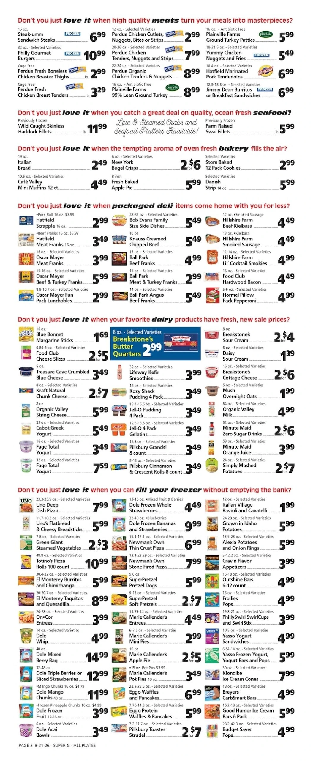 Super G Market IGA Indexed Weekly - Page 2