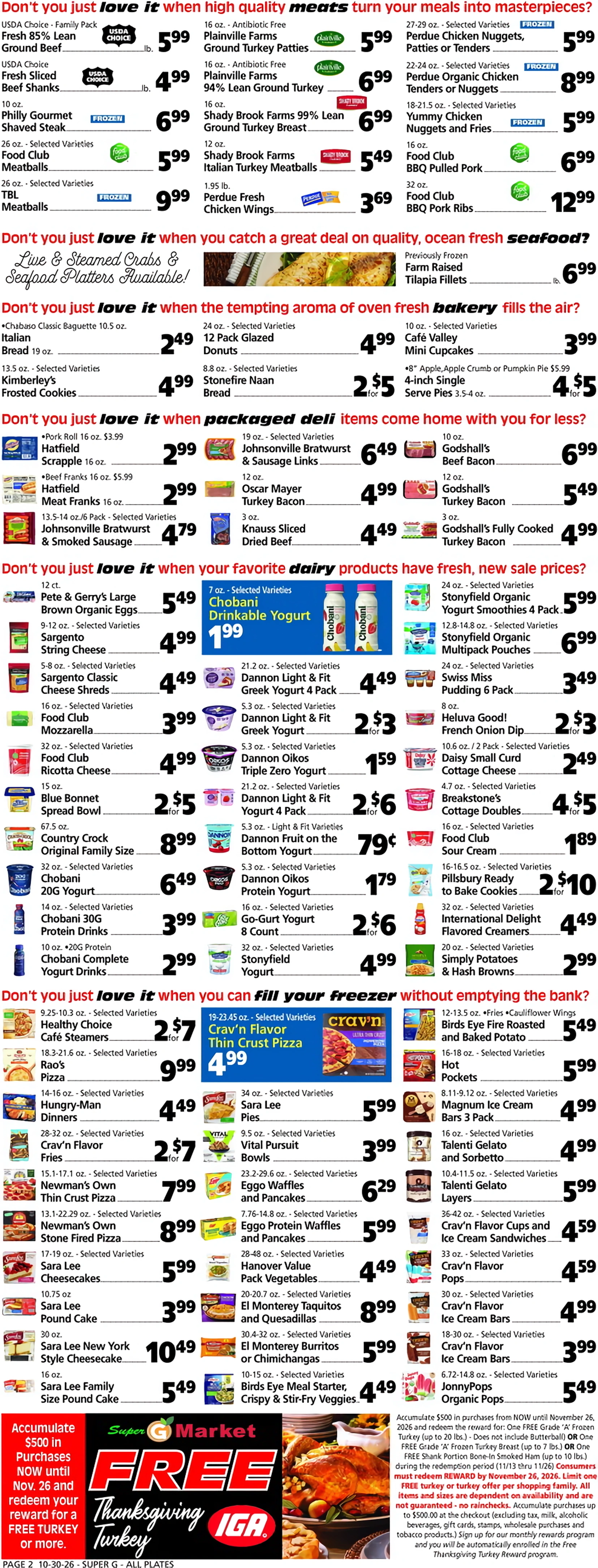 Super G Market IGA Weekly Specials - Page 2
