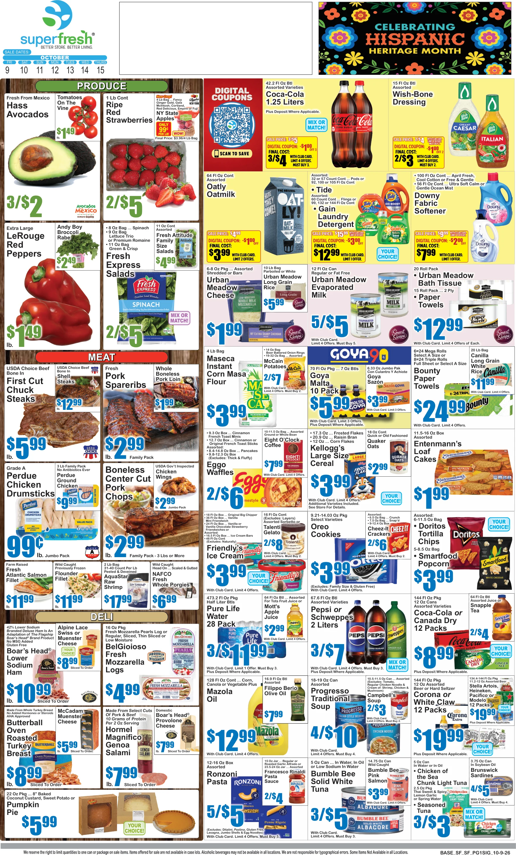 Superfresh Superfresh Weekly Circular - Page 1