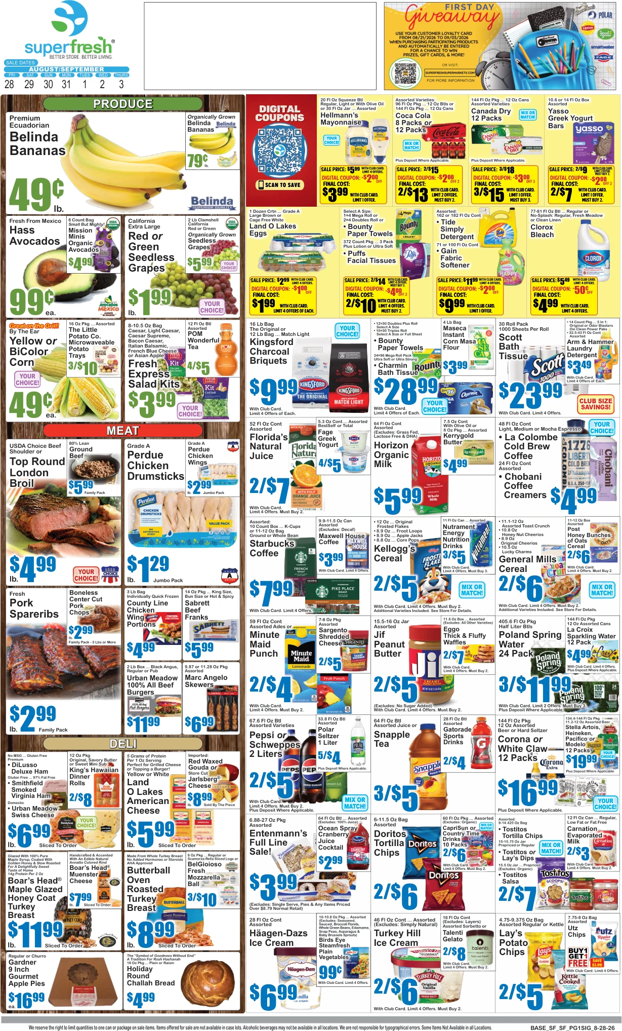Superfresh Superfresh Weekly Circular - Page 1