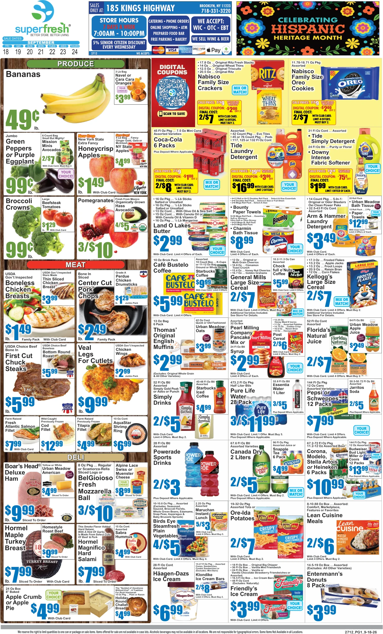 Superfresh Superfresh Weekly Circular - Page 1