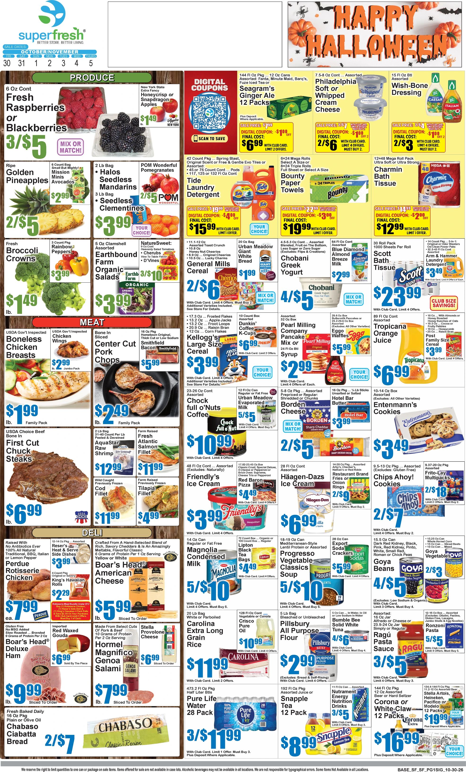 Superfresh Superfresh Weekly Circular - Page 1