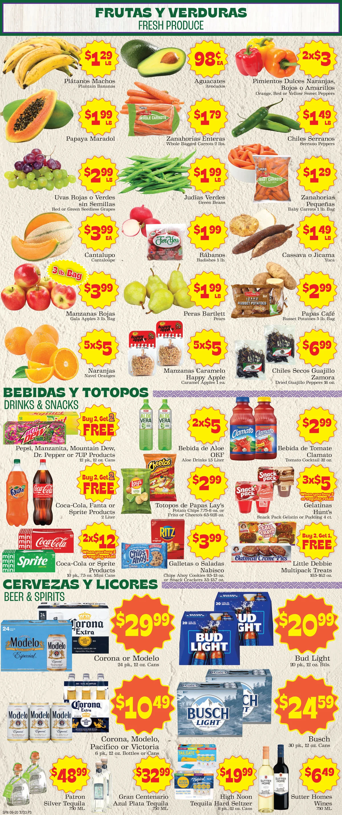 Supermercado Nuestra Familia 9/20 Weekly Ad - Page 3