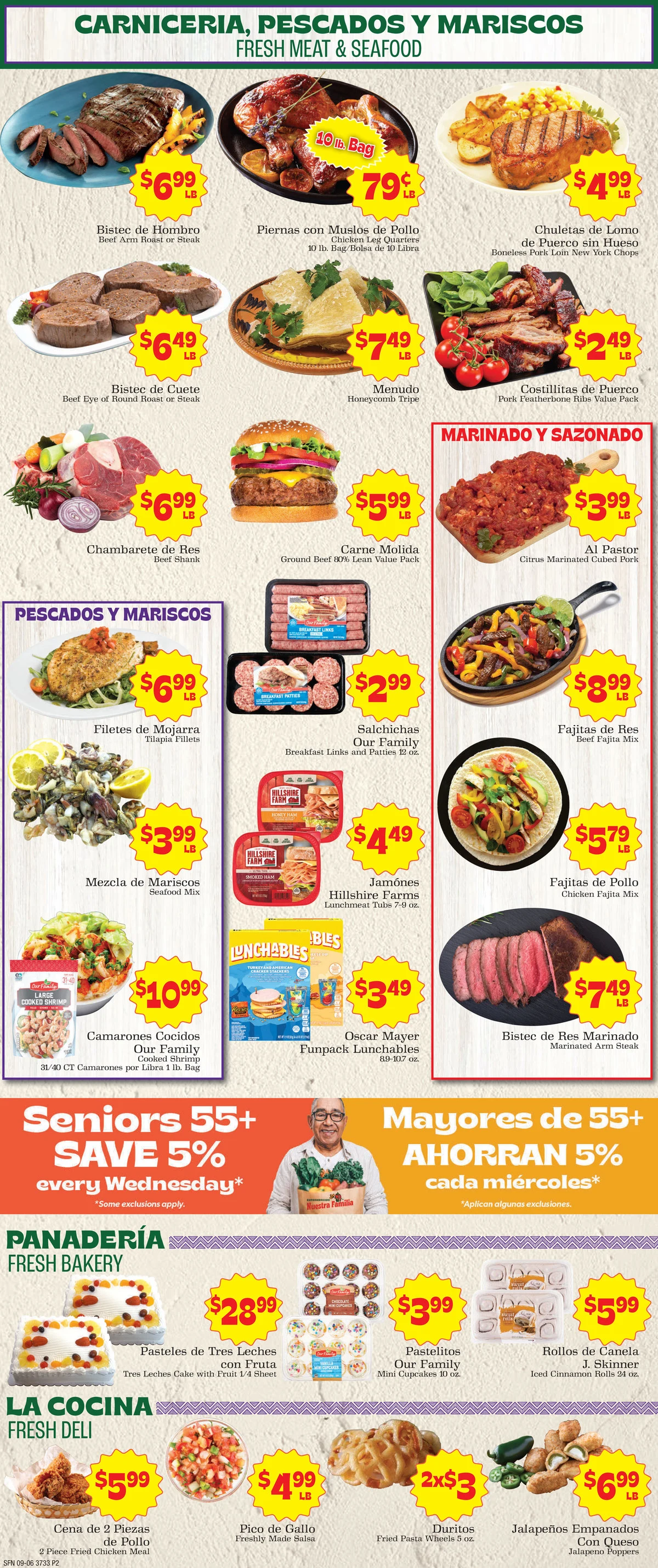 Supermercado Nuestra Familia 9/6 Weekly Ad - Page 2