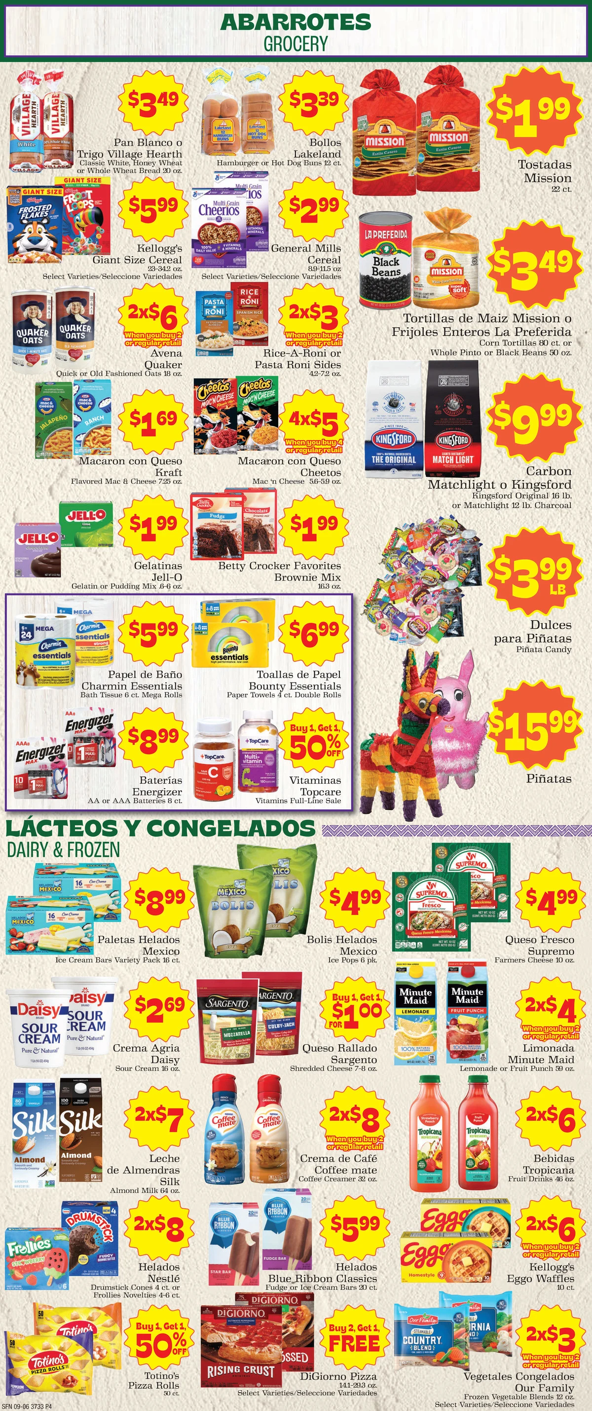 Supermercado Nuestra Familia 9/6 Weekly Ad - Page 4