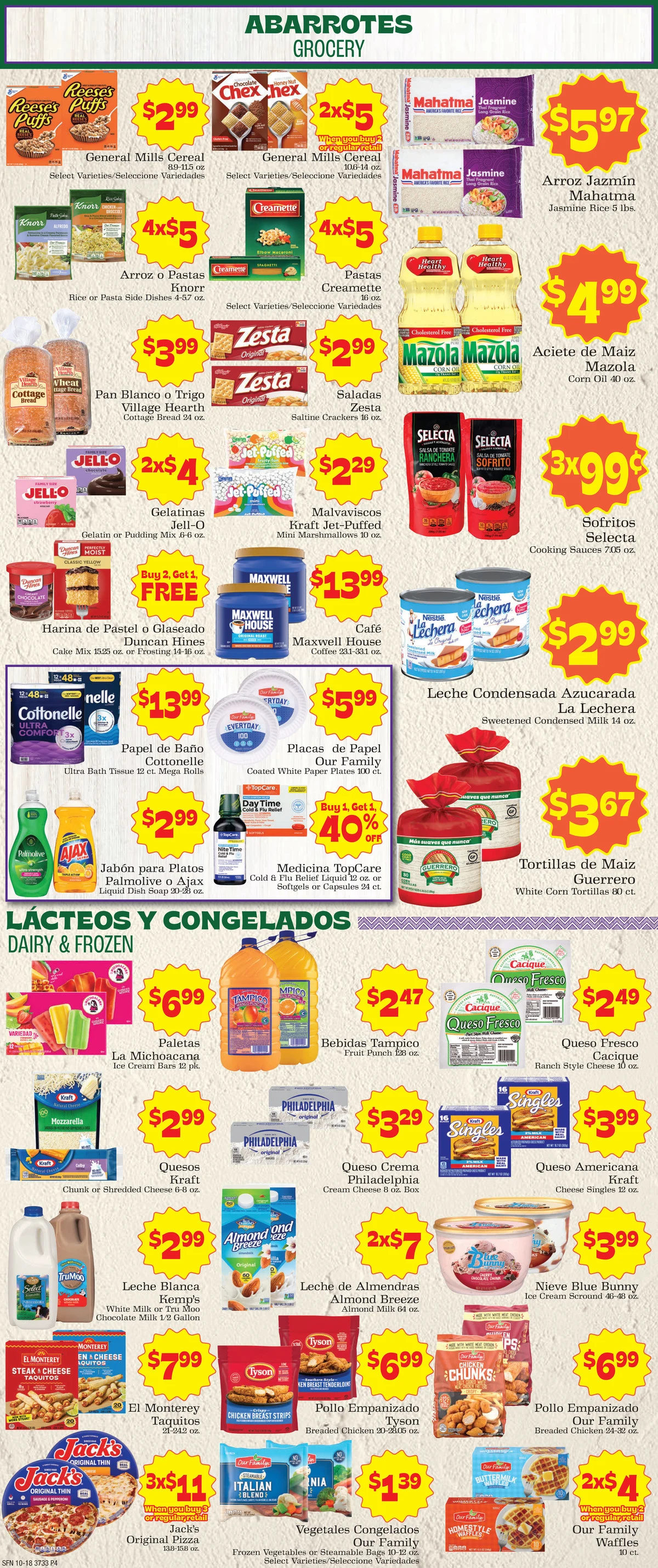 Supermercado Nuestra Familia 10/18 Weekly Ad - Page 4