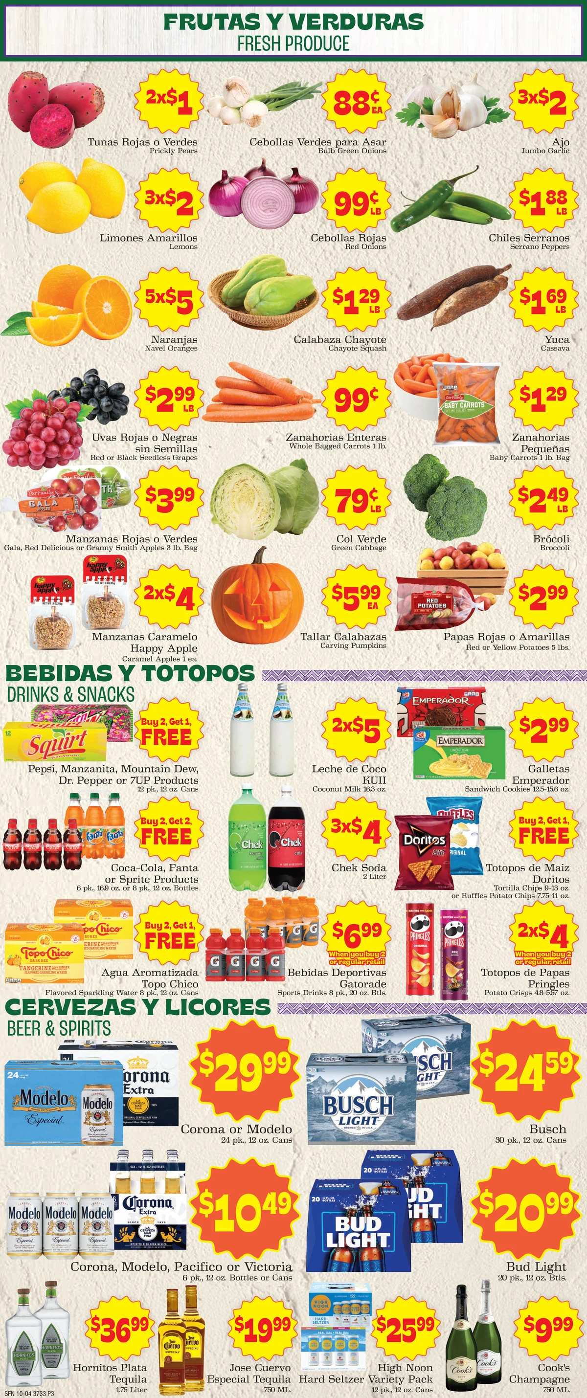 Supermercado Nuestra Familia 10/4 Weekly Ad - Page 3