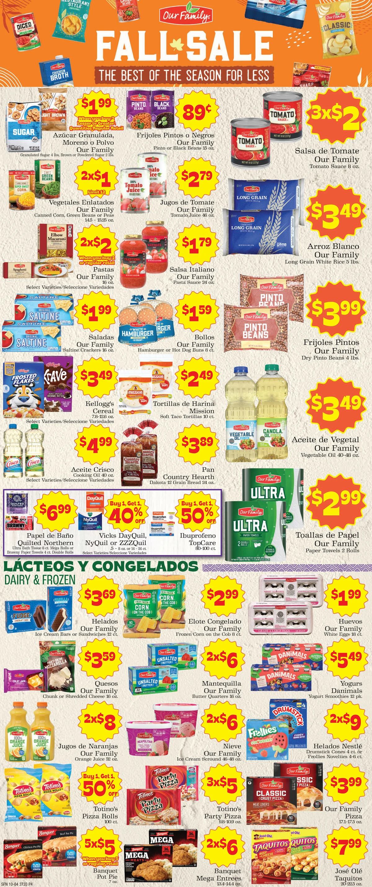 Supermercado Nuestra Familia 10/4 Weekly Ad - Page 4