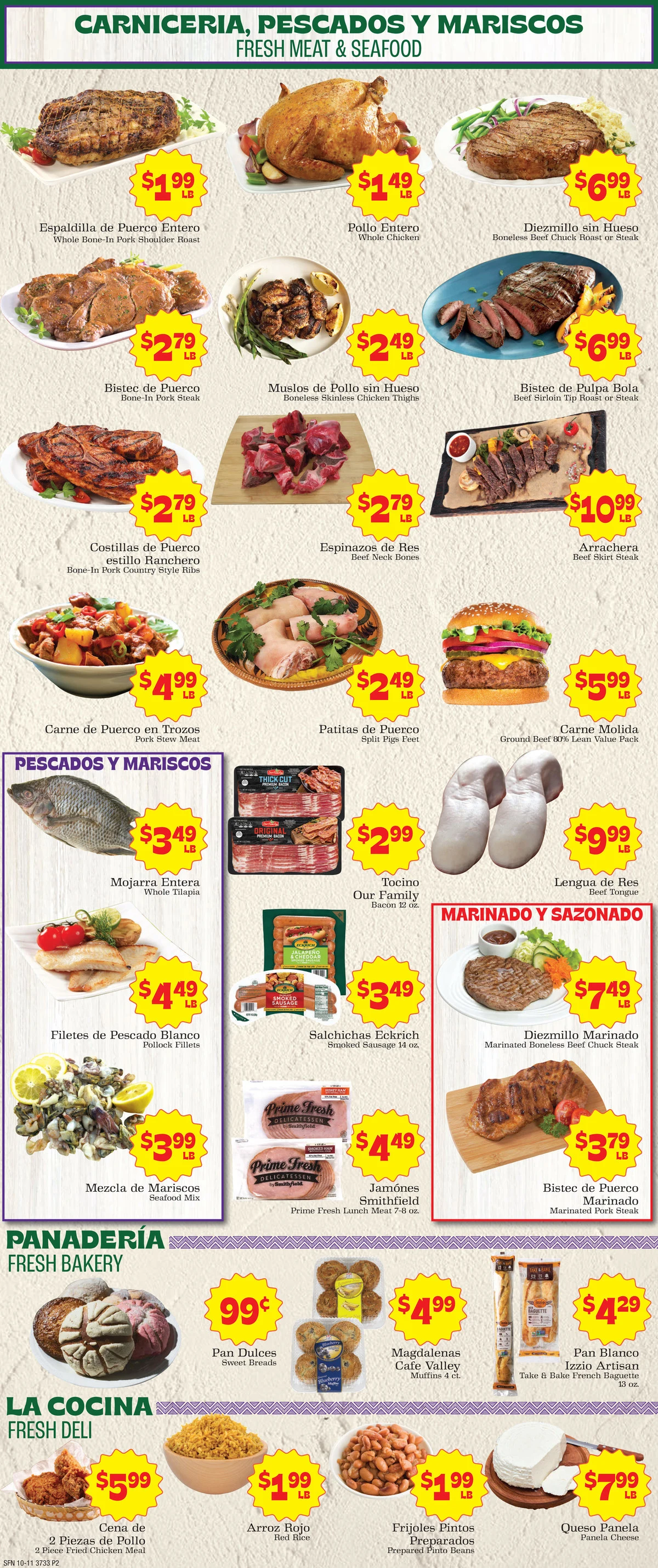 Supermercado Nuestra Familia 10/11 Weekly Ad - Page 2