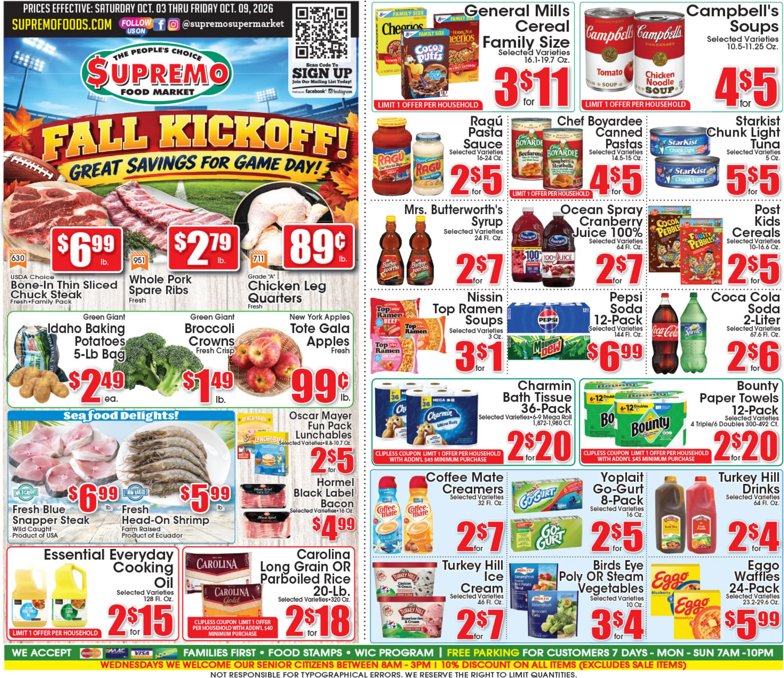 Supremo Food Markets Supremo Food Markets - Page 1