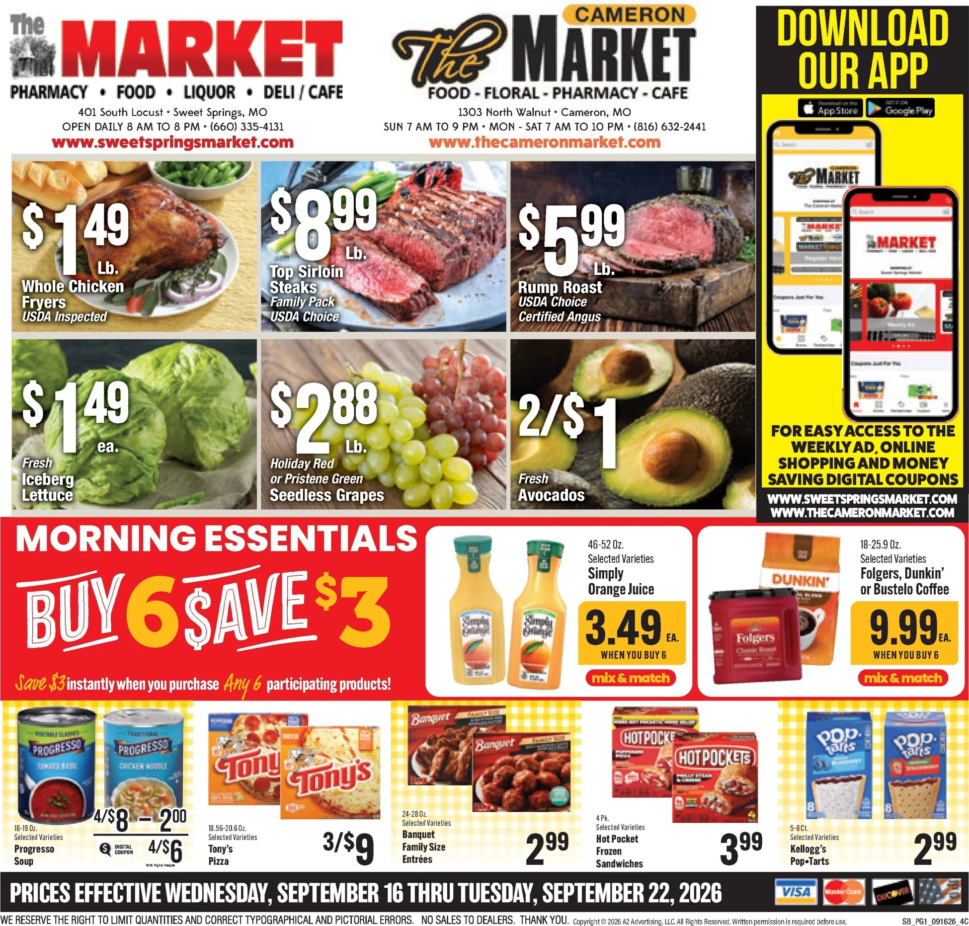 Sweet Springs Market Current Ad - Page 1