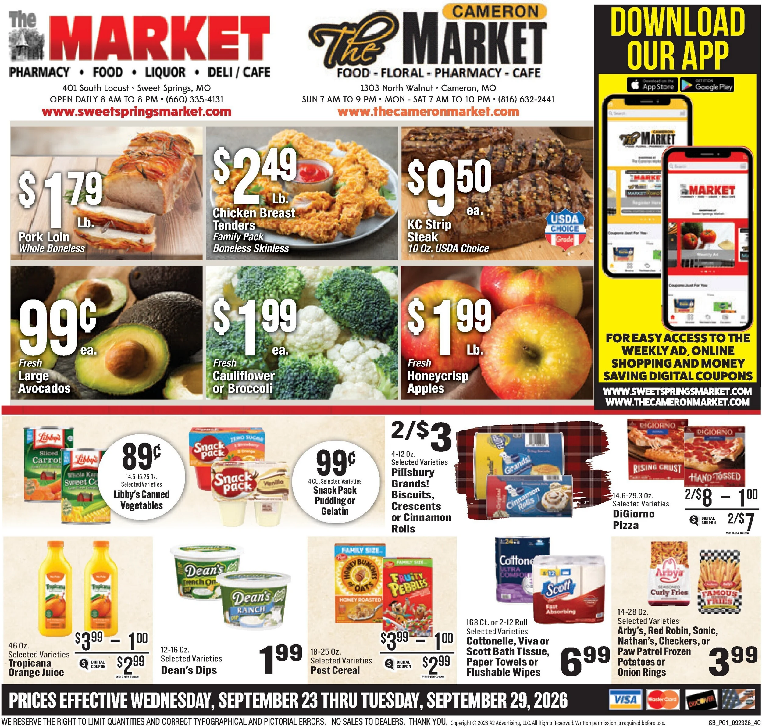 Sweet Springs Market Current Ad - Page 1
