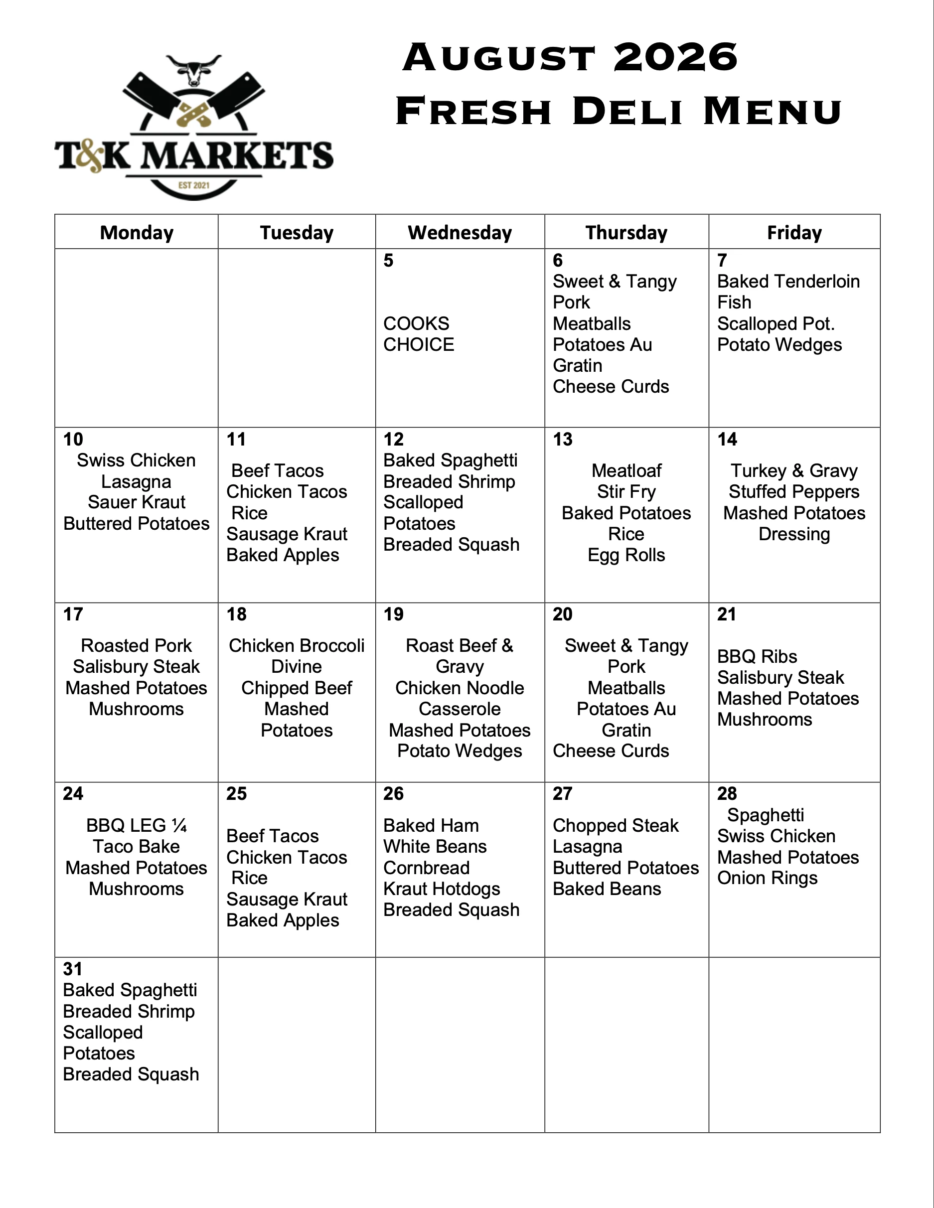 T&K Markets T&K Markets - Page 11