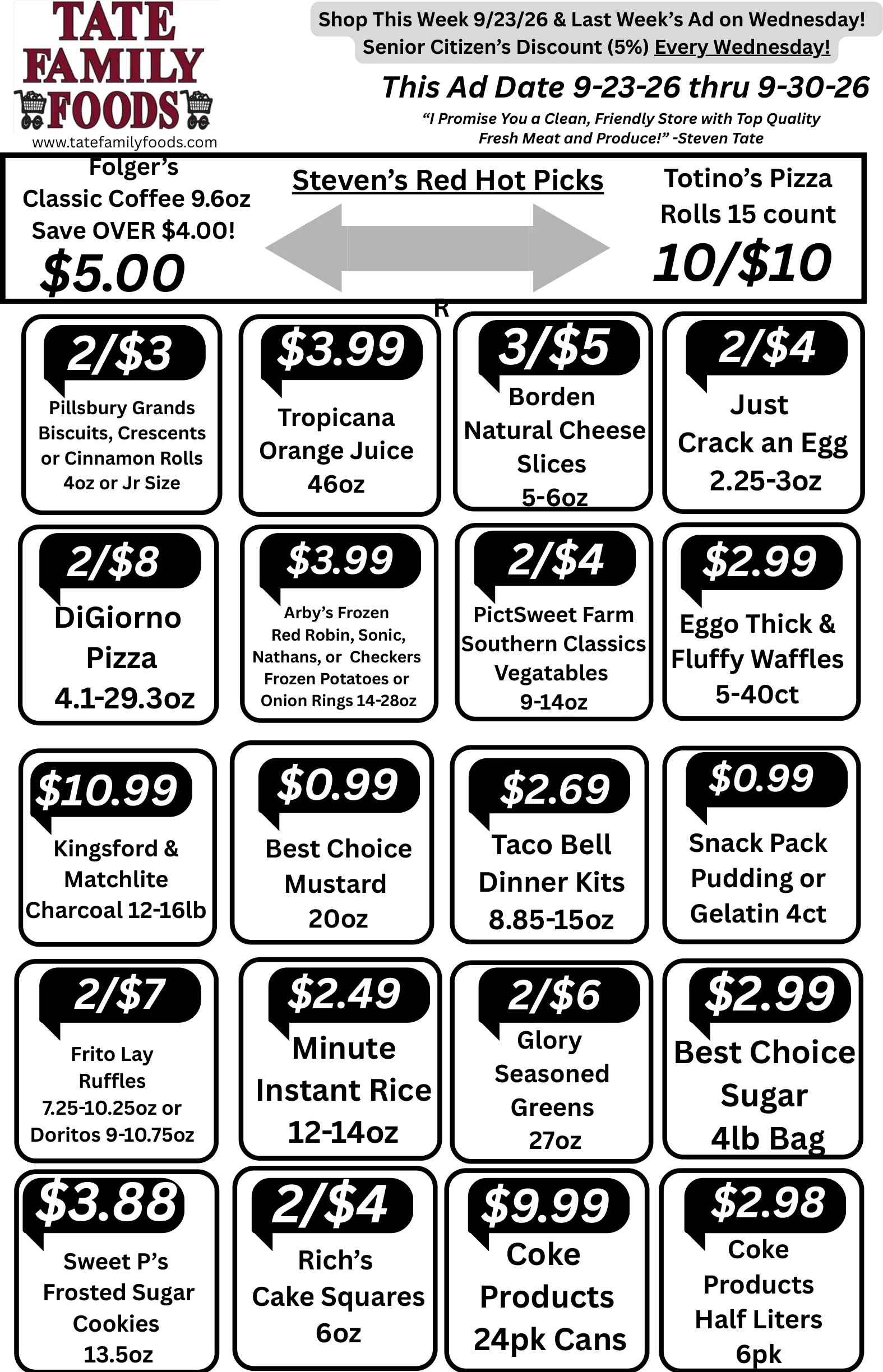 Tate Family Foods Tate Family Foods - Page 2