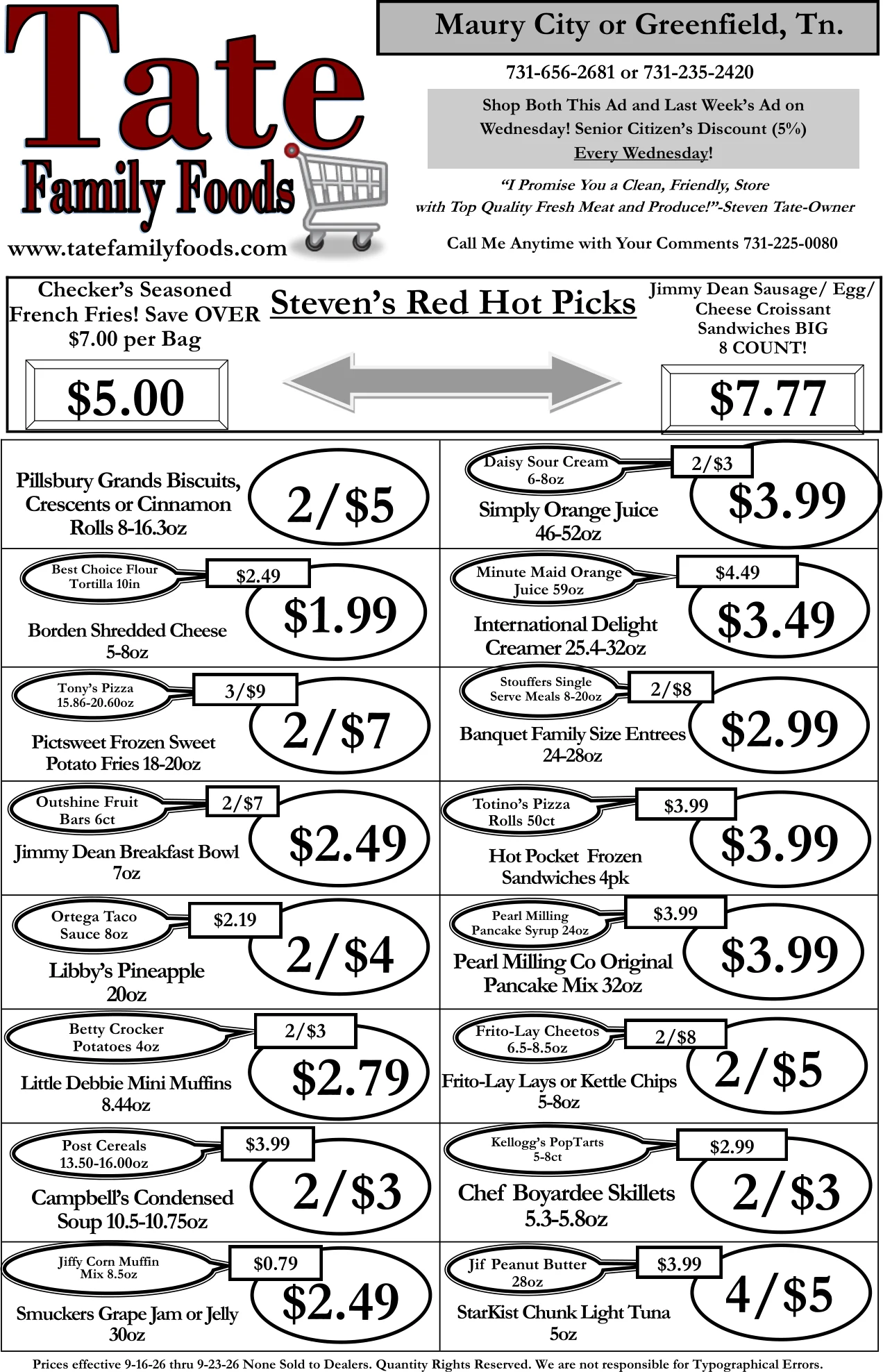 Tate Family Foods Tate Family Foods - Page 2