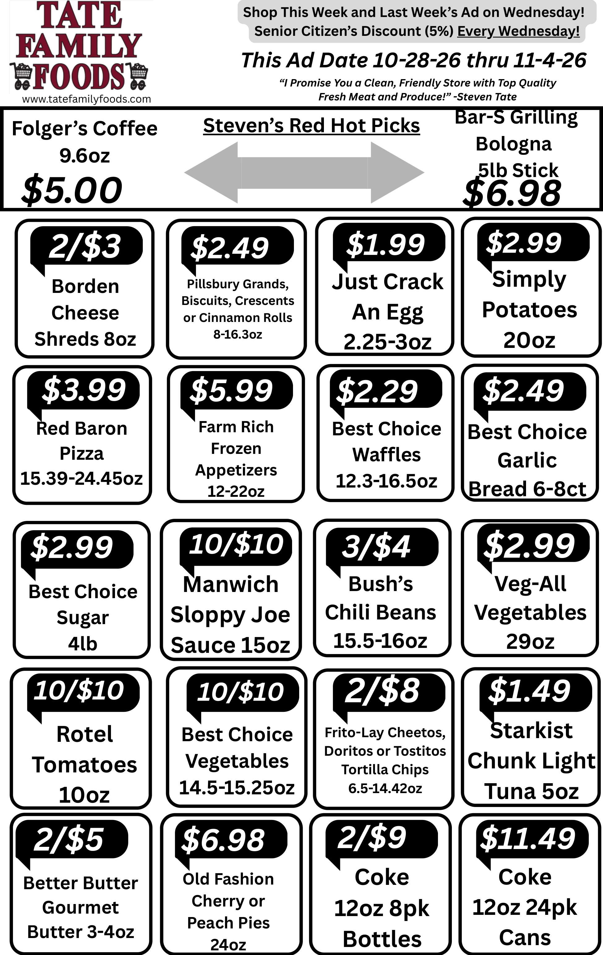 Tate Family Foods Tate Family Foods - Page 2