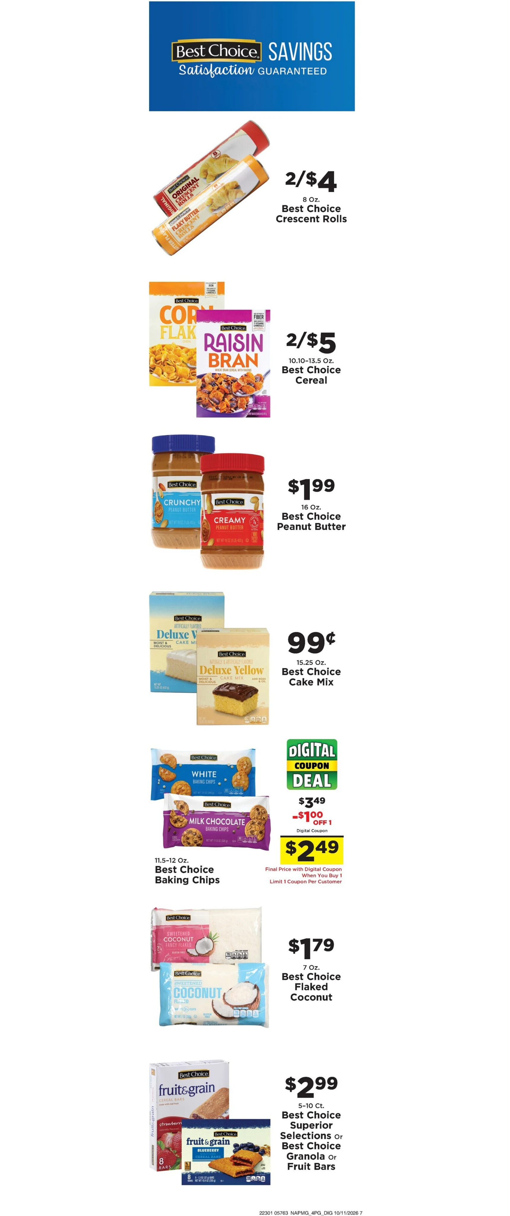 Taylorsville Country Mart Current Ad - Page 7