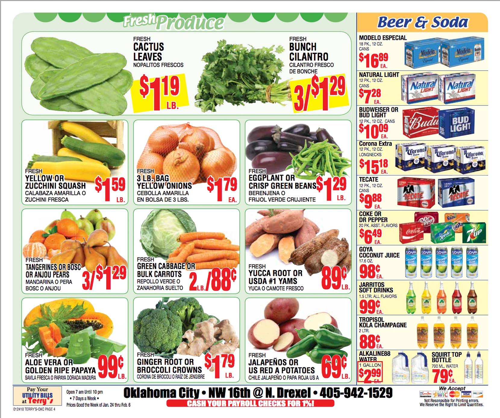 Terry's Supermarket Terry's Supermarket - Page 1