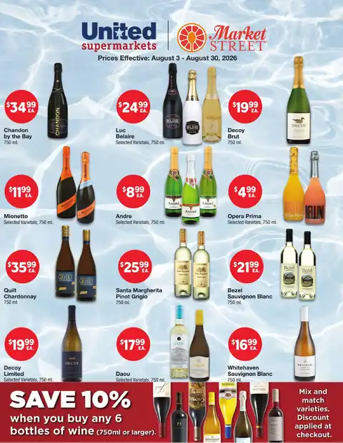 August Alcohol Flyer