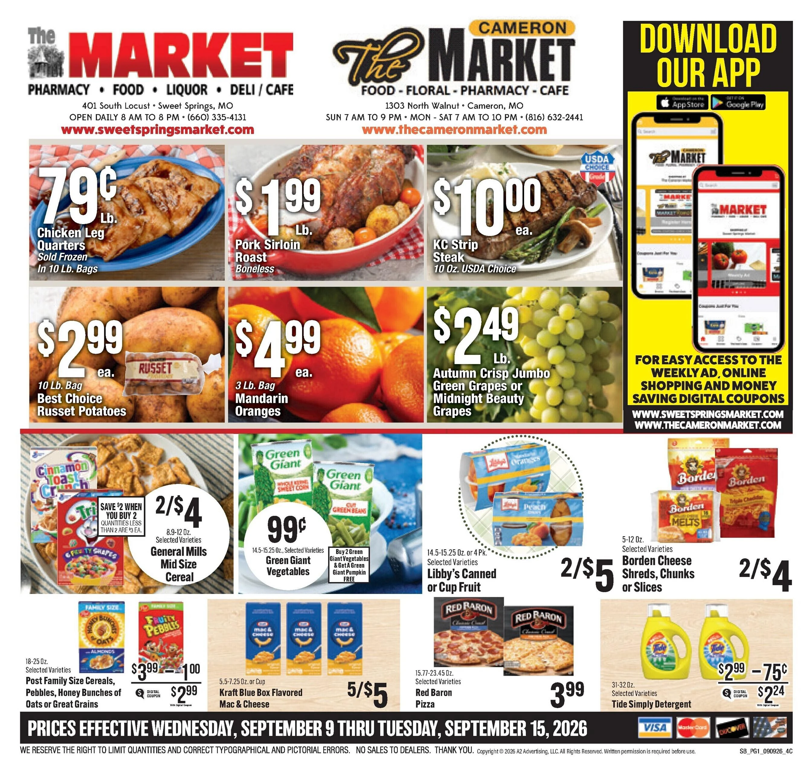 The Cameron Market Indexed Weekly - Page 1