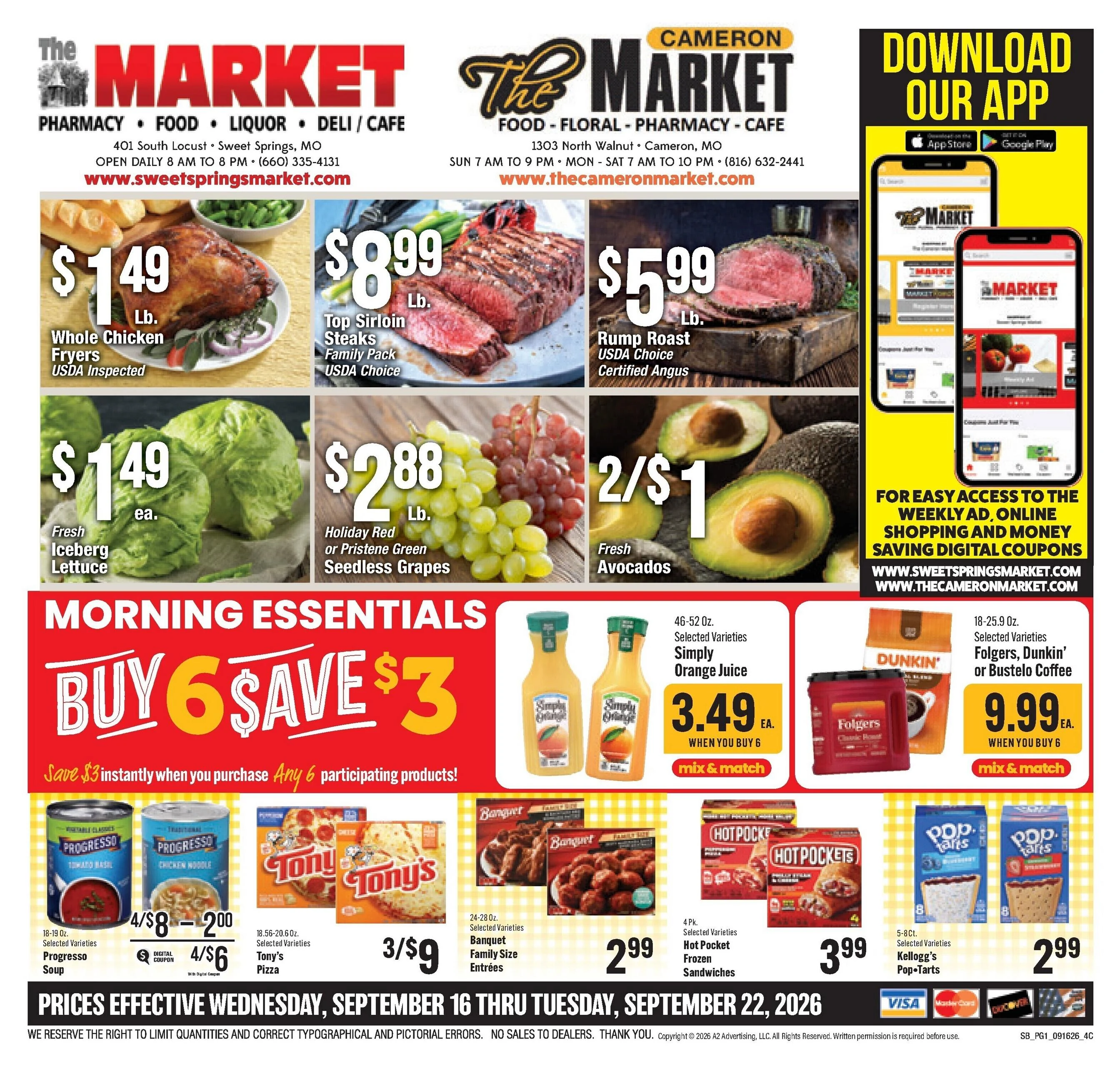 The Cameron Market Indexed Weekly - Page 1