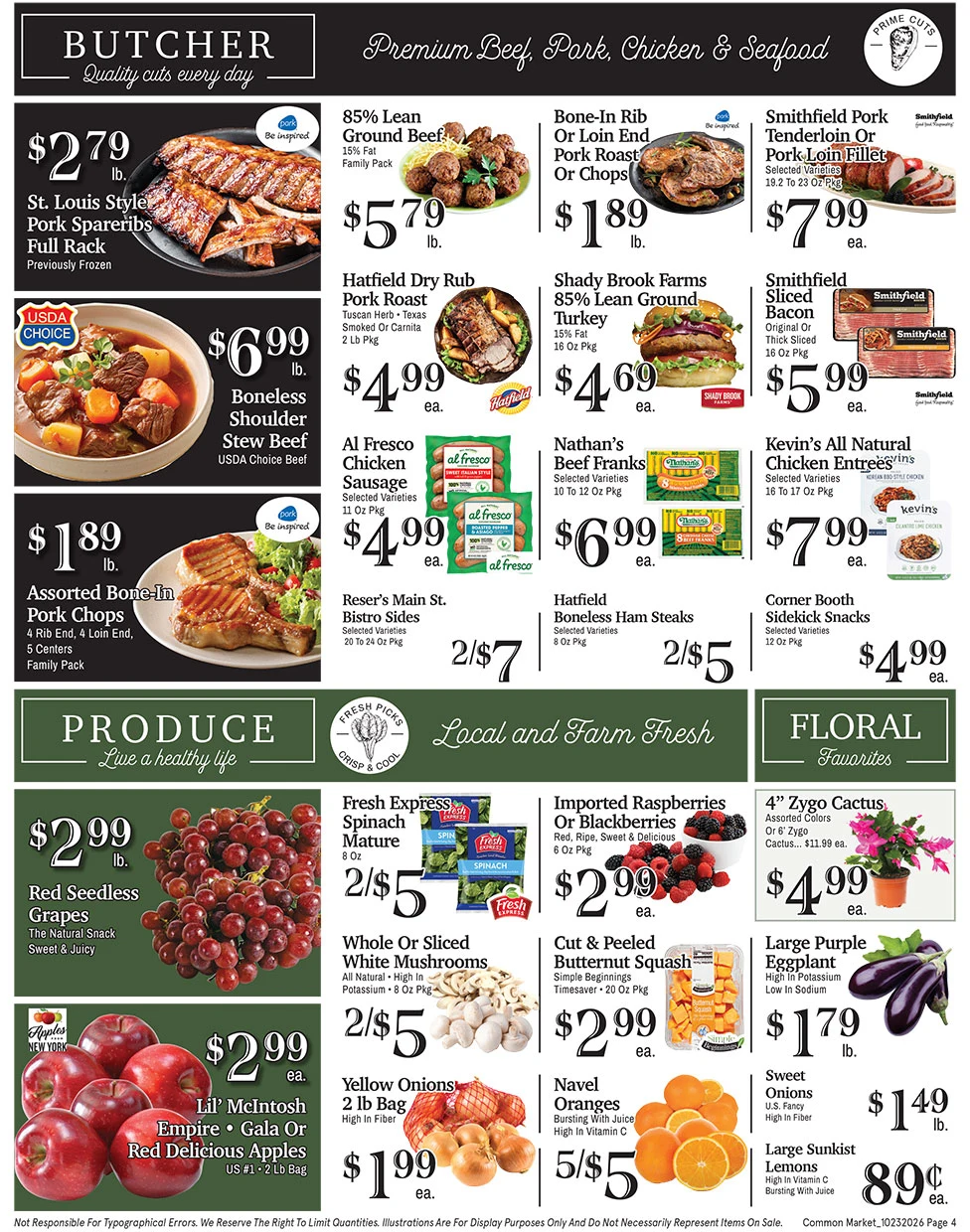 The Common Market Weekly Sales Flyer - Page 4