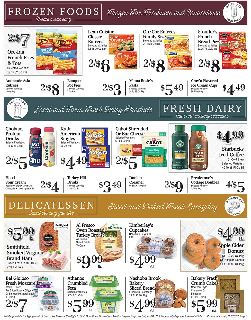 The Common Market Weekly Sales Flyer - Page 3